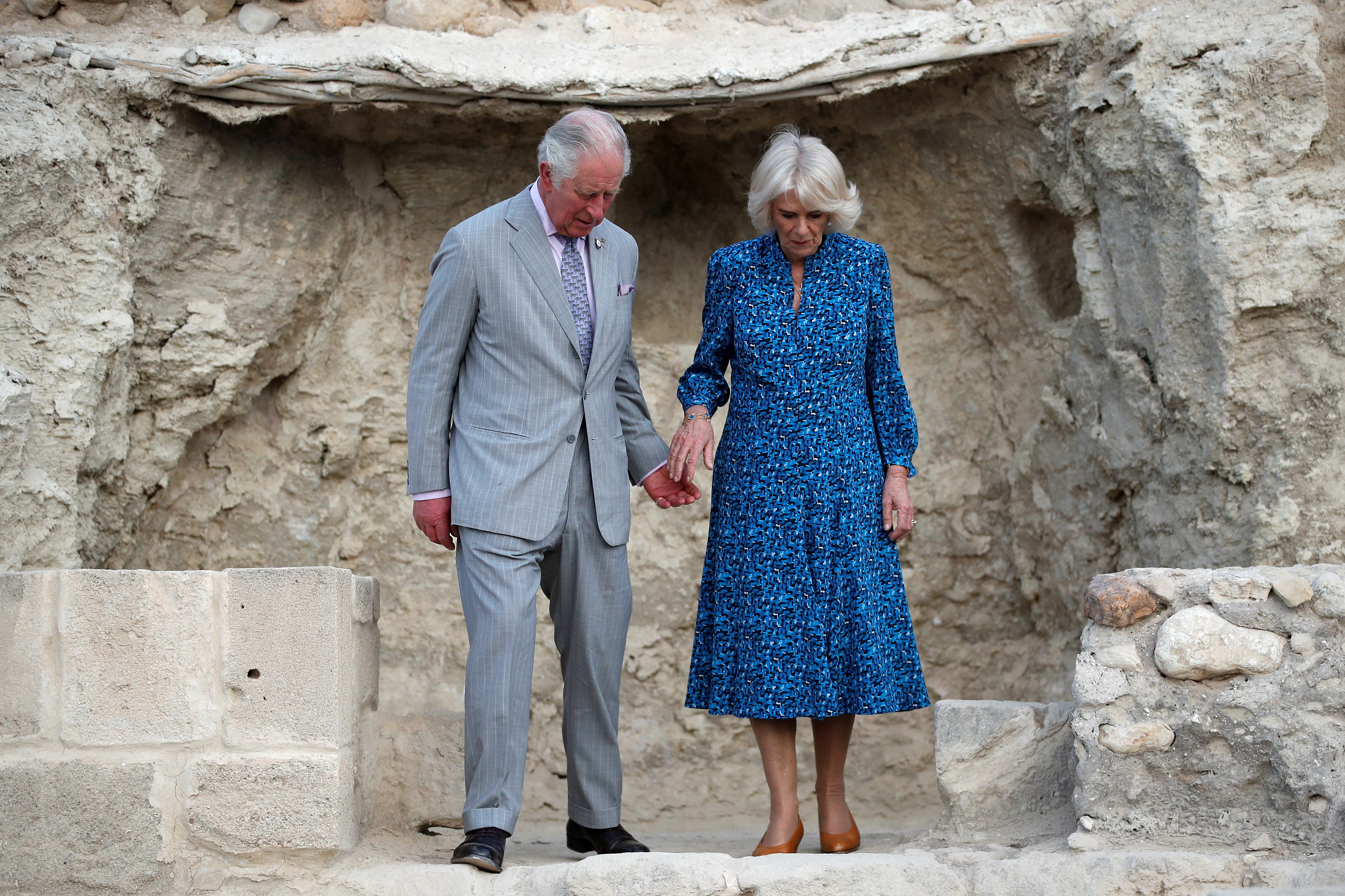 Prince of Wales and Duchess of Cornwall Visit Jordan
