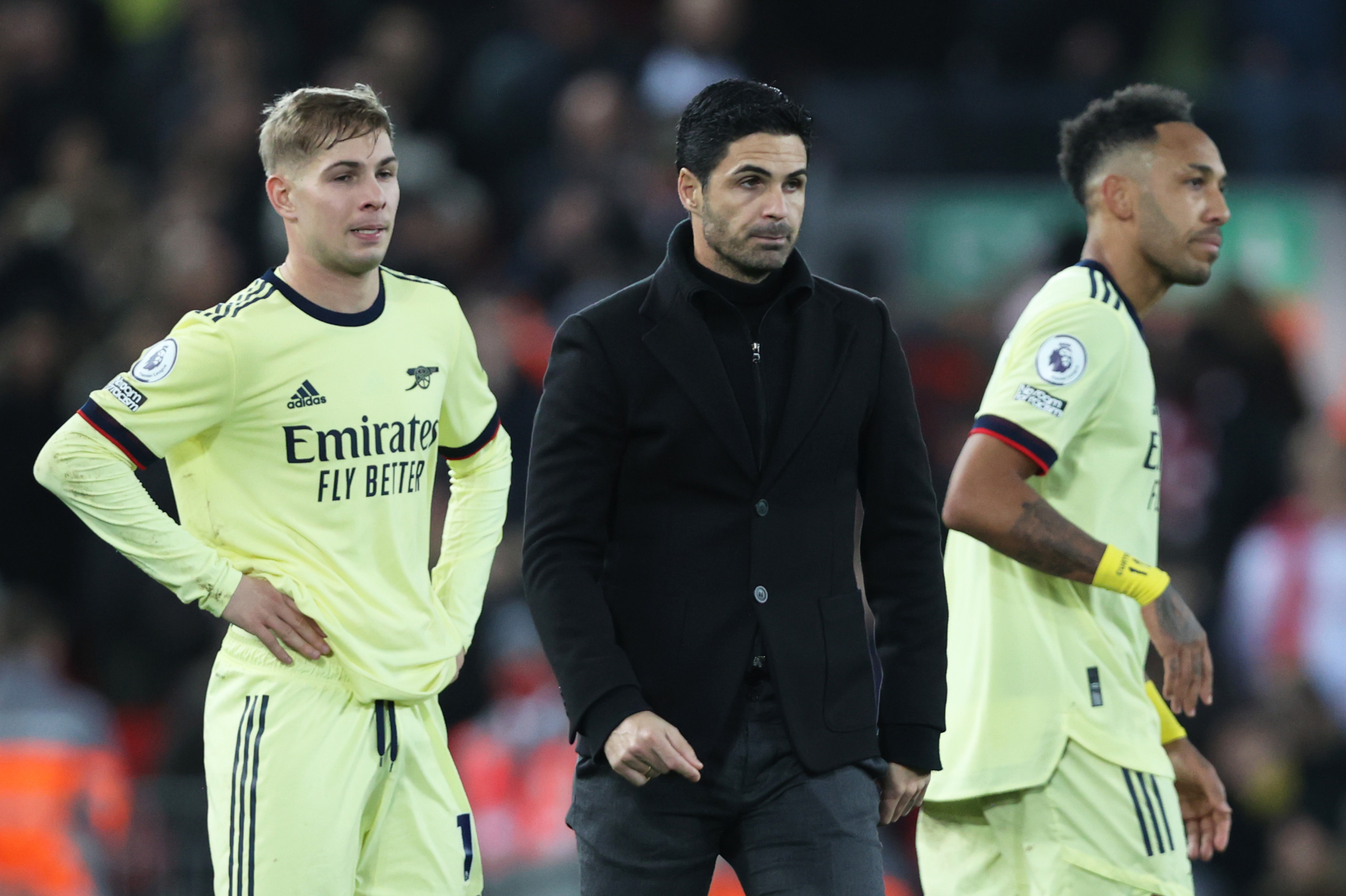 Mikel Arteta looking for Arsenal reaction against Newcastle after dressing room inquest at Anfield