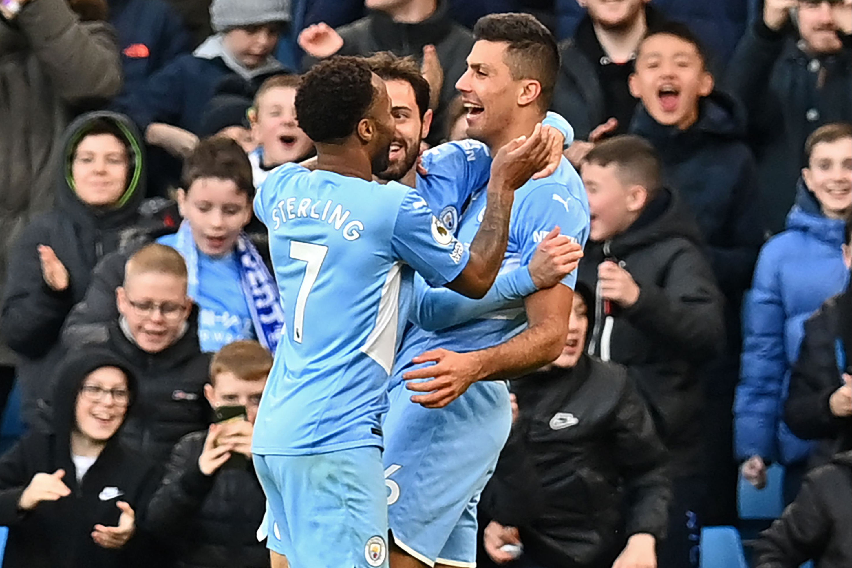 Man City 3-0 Everton: Rodri scores stunner as his side cruise past passive Toffees
