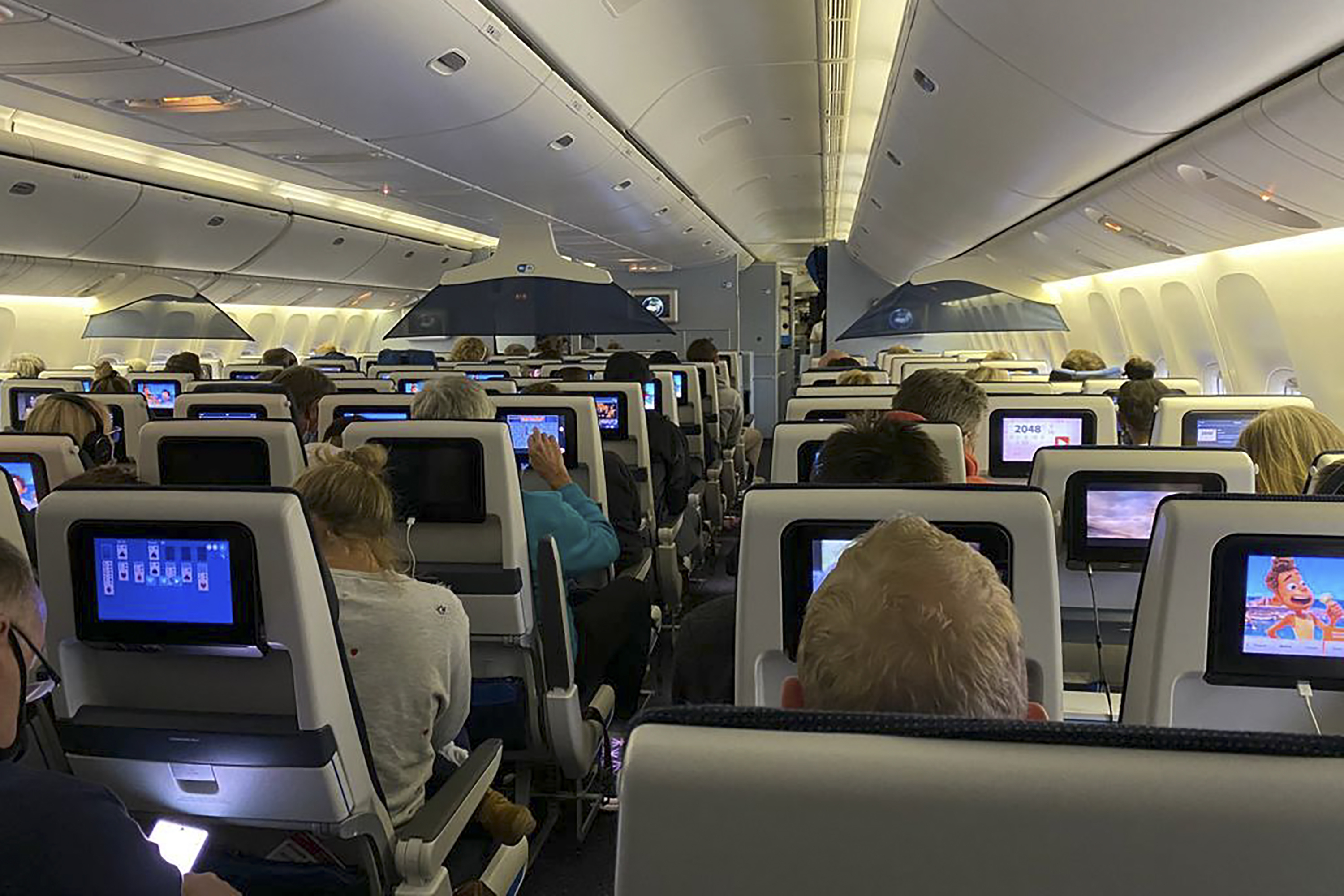 South Africa flight lands at Schipol Airport