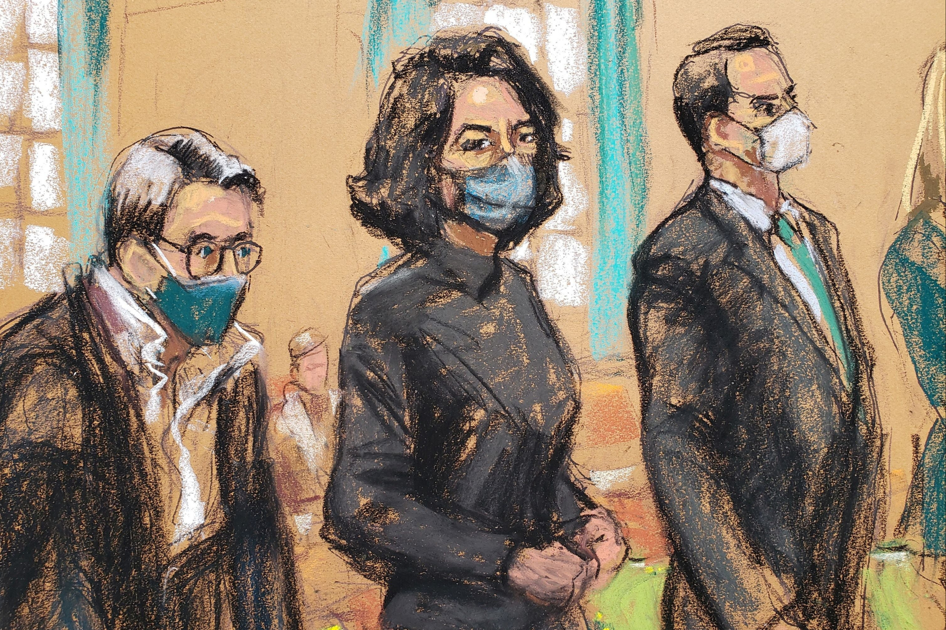 Ghislaine Maxwell attends a pre-trial hearing ahead of jury selection in New York