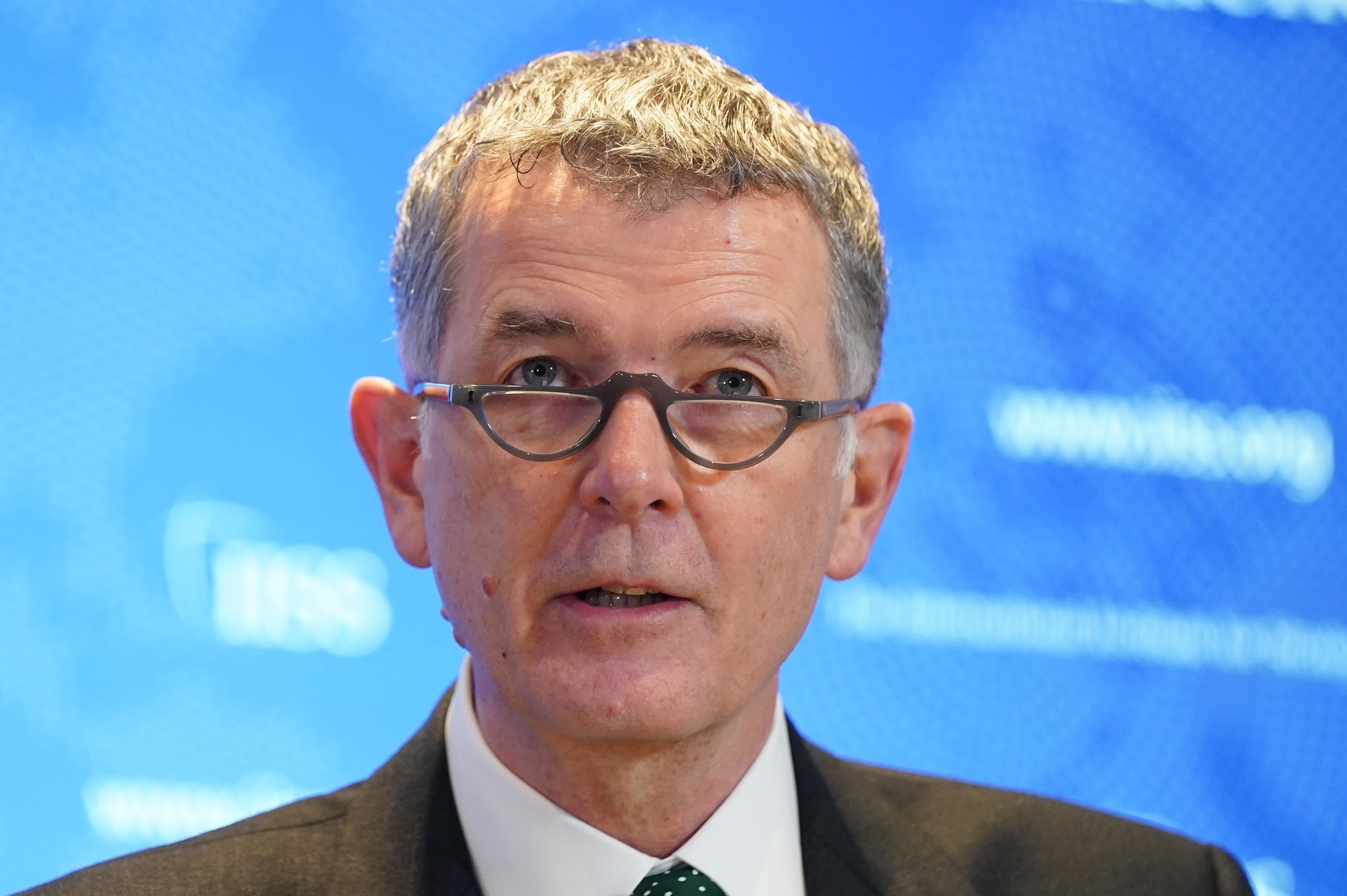 MI6 Chief Richard Moore speaks at the International Institute for Strategic Studies in London