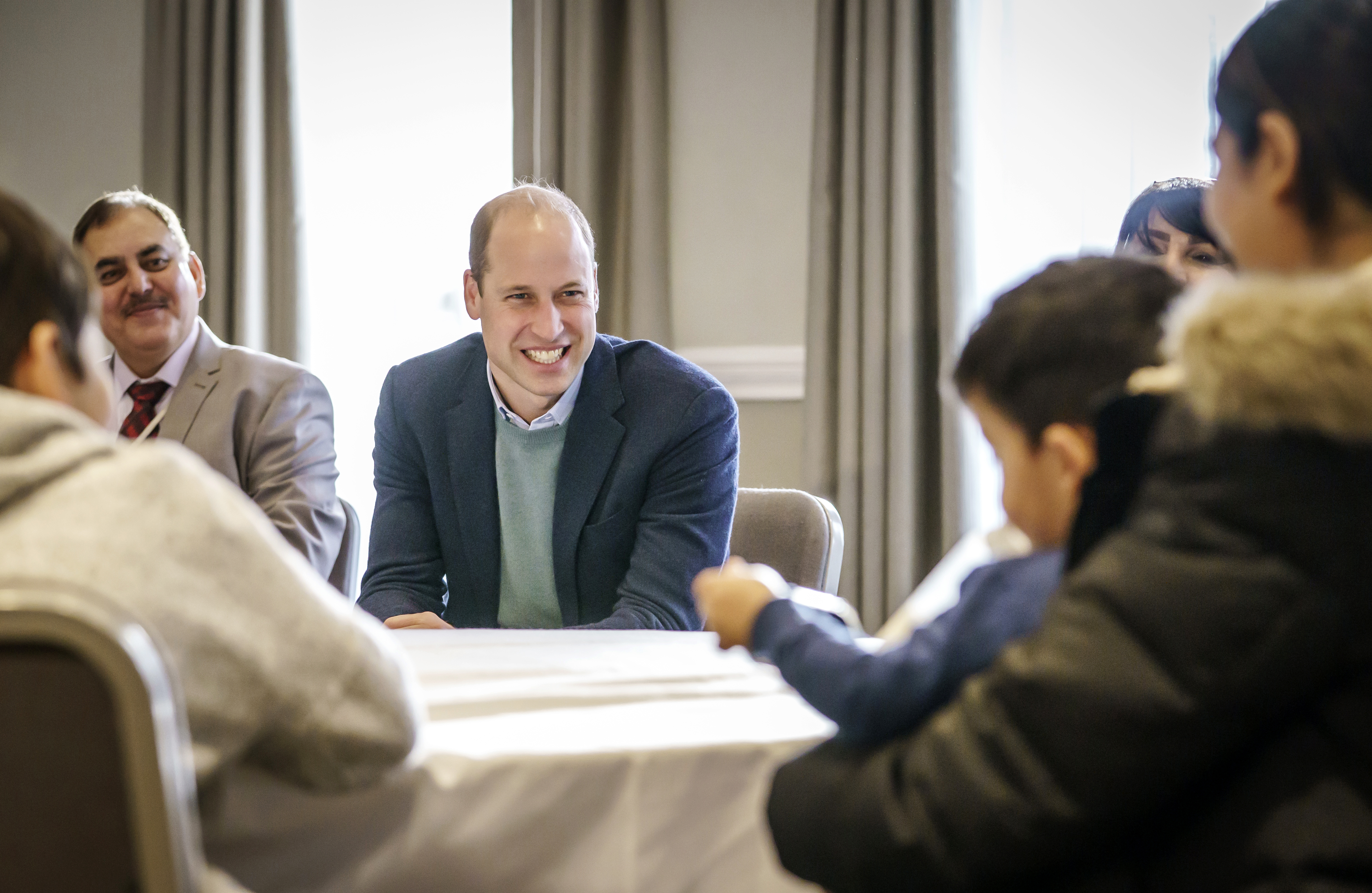 William tells Afghan refugees ‘you couldn’t be more welcome’ in the UK