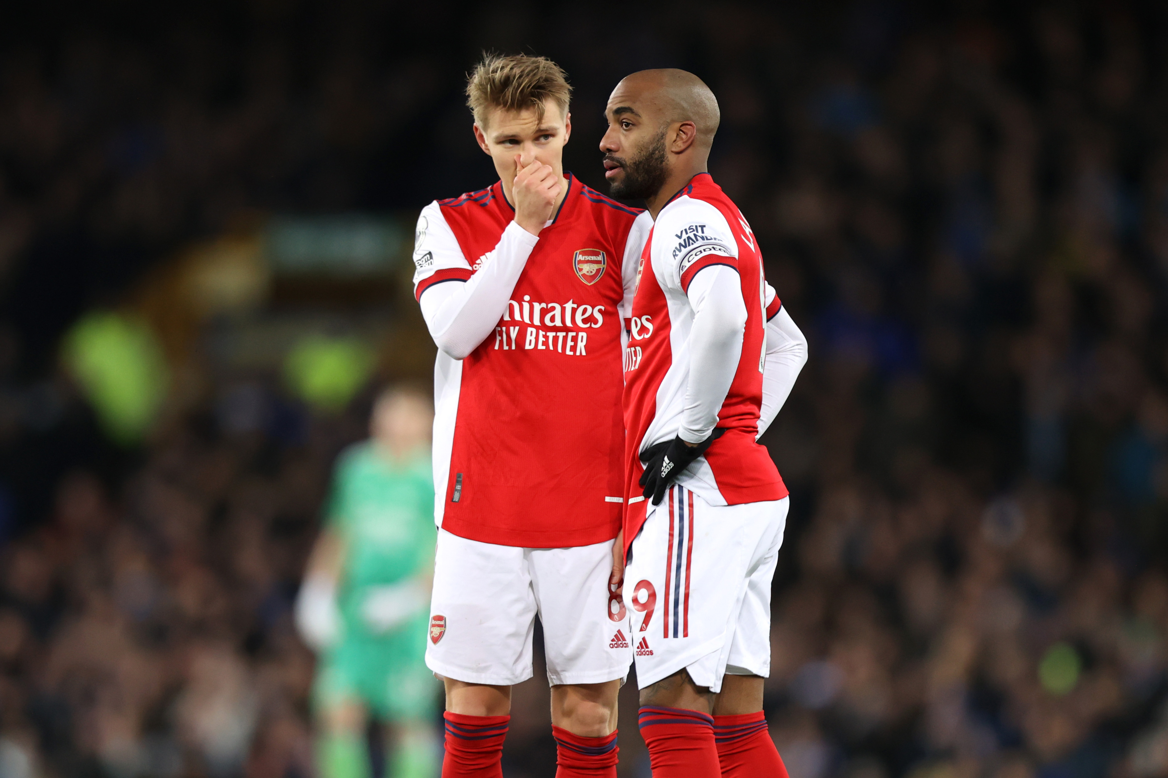 Arsenal player ratings vs Everton: Martin Odegaard with ‘moments of quality’ but Alexandre Lacazette struggles