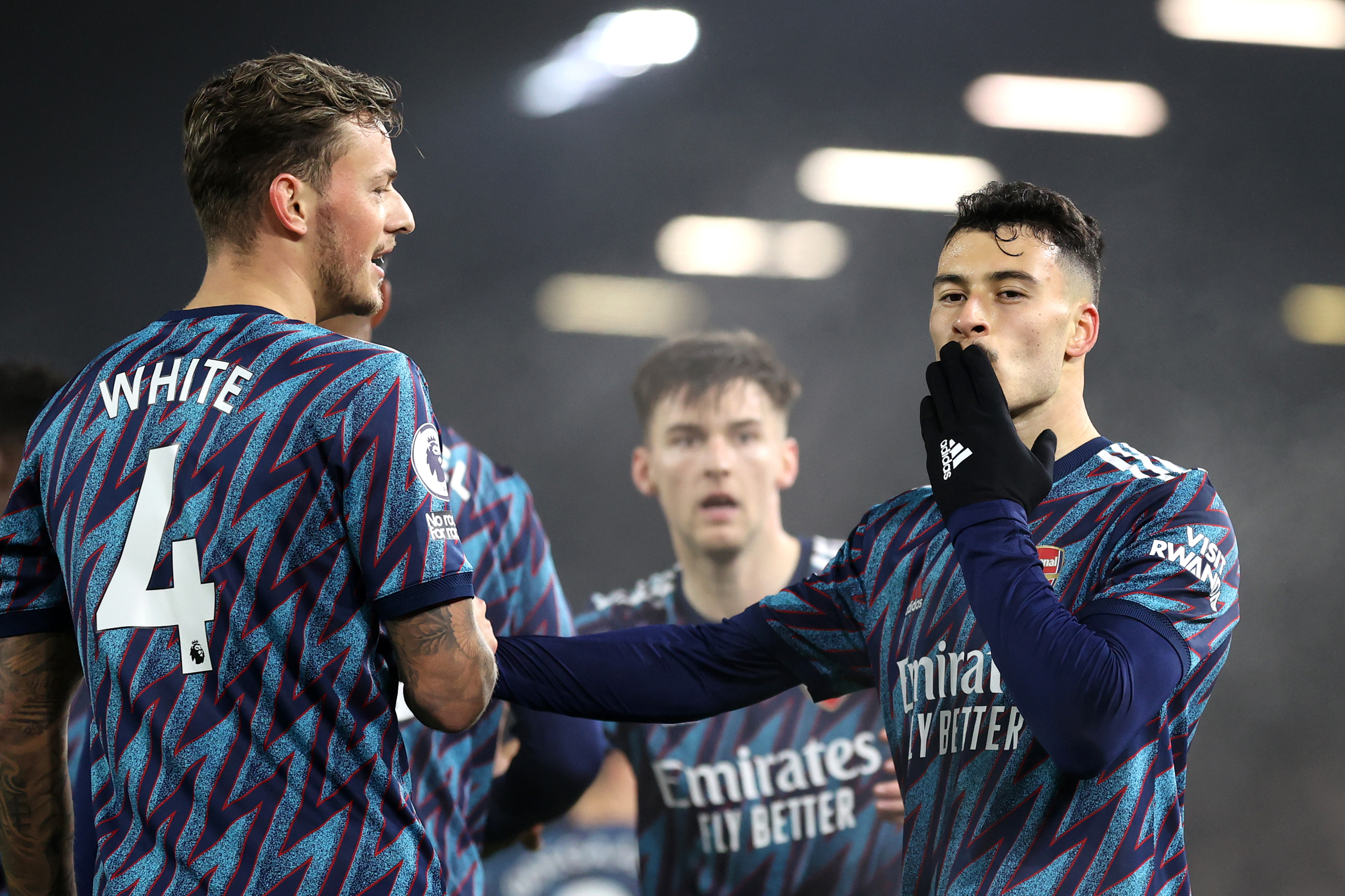 Gabriel Martinelli’s stunning Arsenal form not a shock to team-mate Ben White: ‘He’s a very talented player’