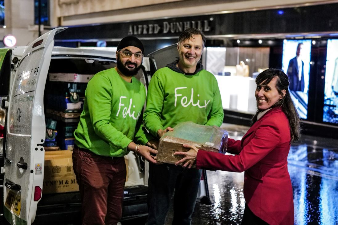 The Felix Project teams up with London stores to feed the hungry