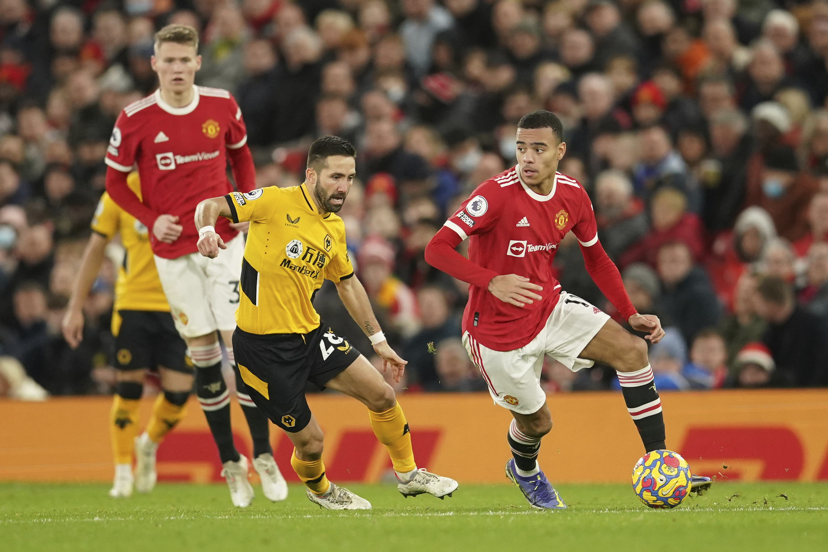 Ralf Rangnick shrugs off Old Trafford boos for substituting Mason Greenwood in Man United defeat to Wolves