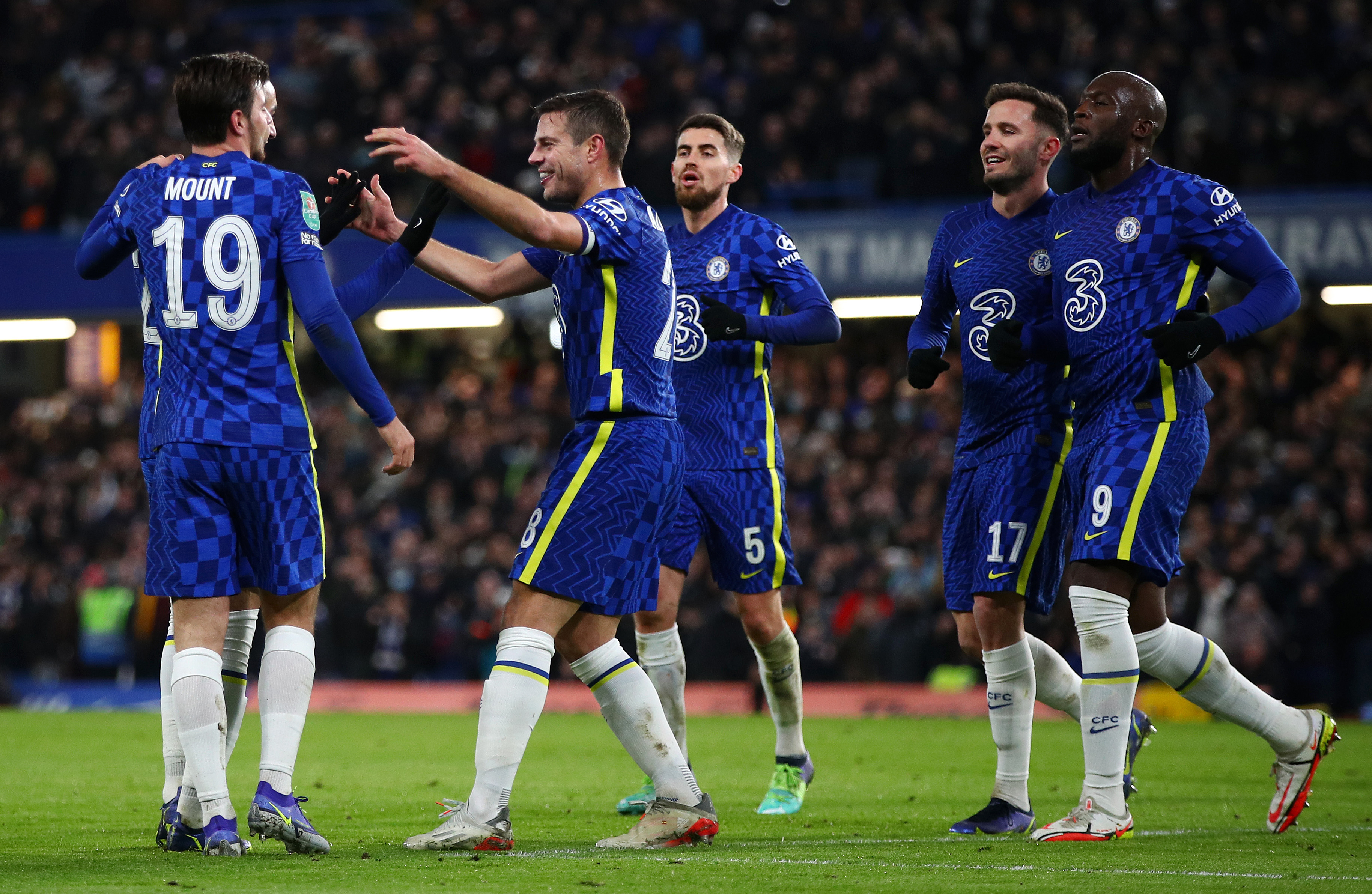 Chelsea 2-0 Tottenham: Blues take big step towards Carabao Cup final with comfortable win