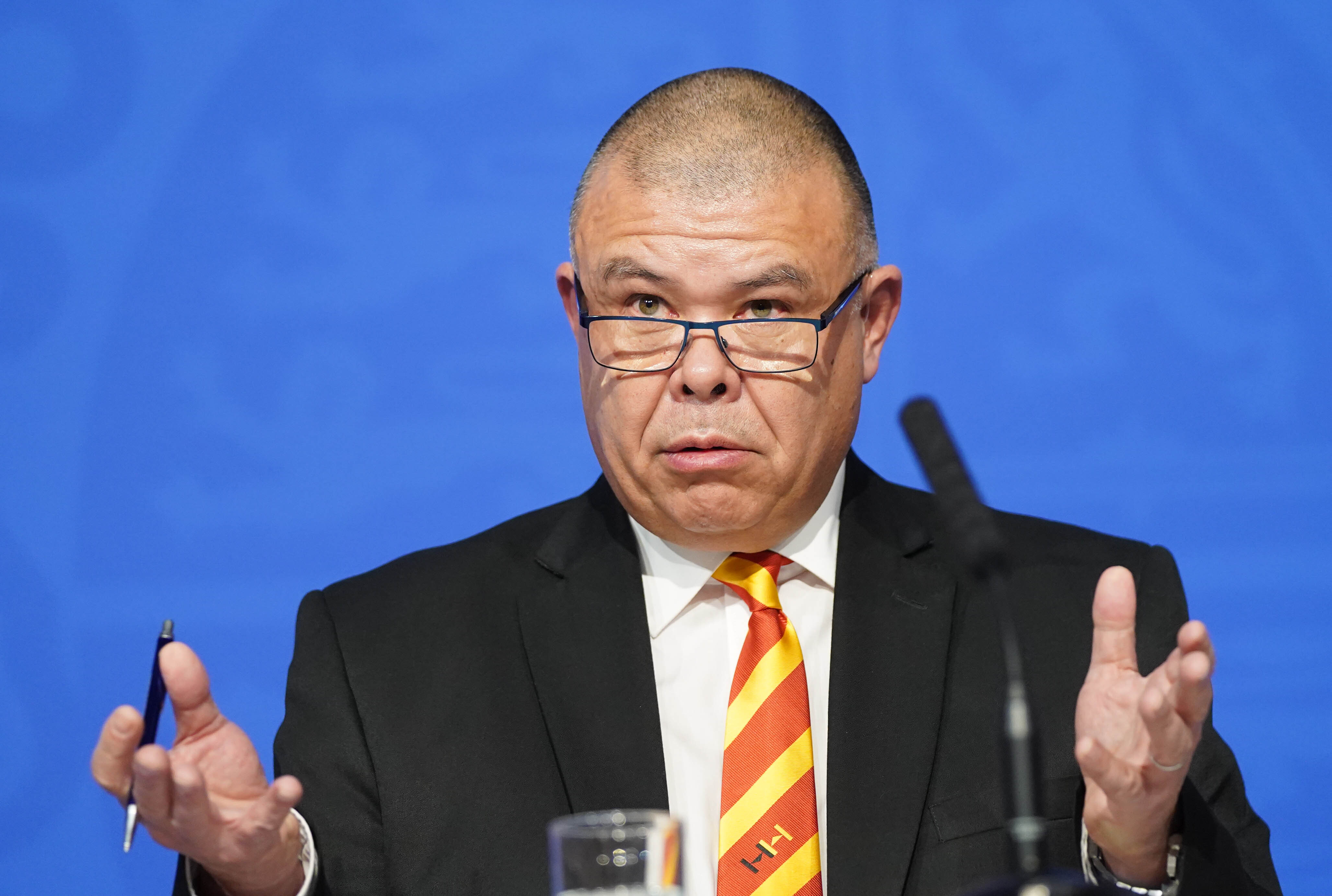 From red cards to horse races – Sir Jonathan Van-Tam’s best metaphors 