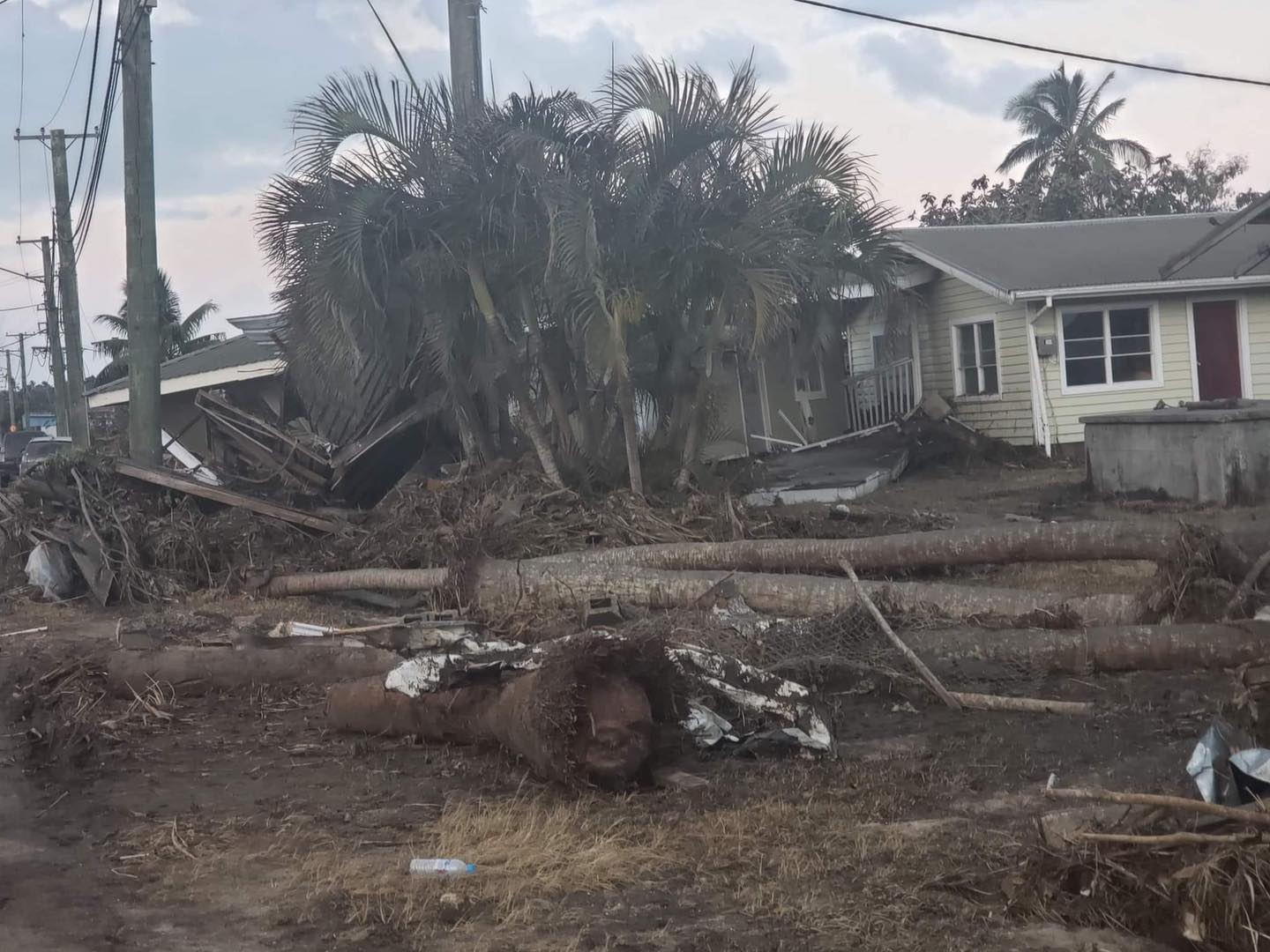 10416323 First pictures from tsunami hit village in Tonga reveal the devastation after deadly volcanic eruption that was 'as powerful as 500 nuclear bombs and one of the loudest events to occur on Earth in more than 100 years' 