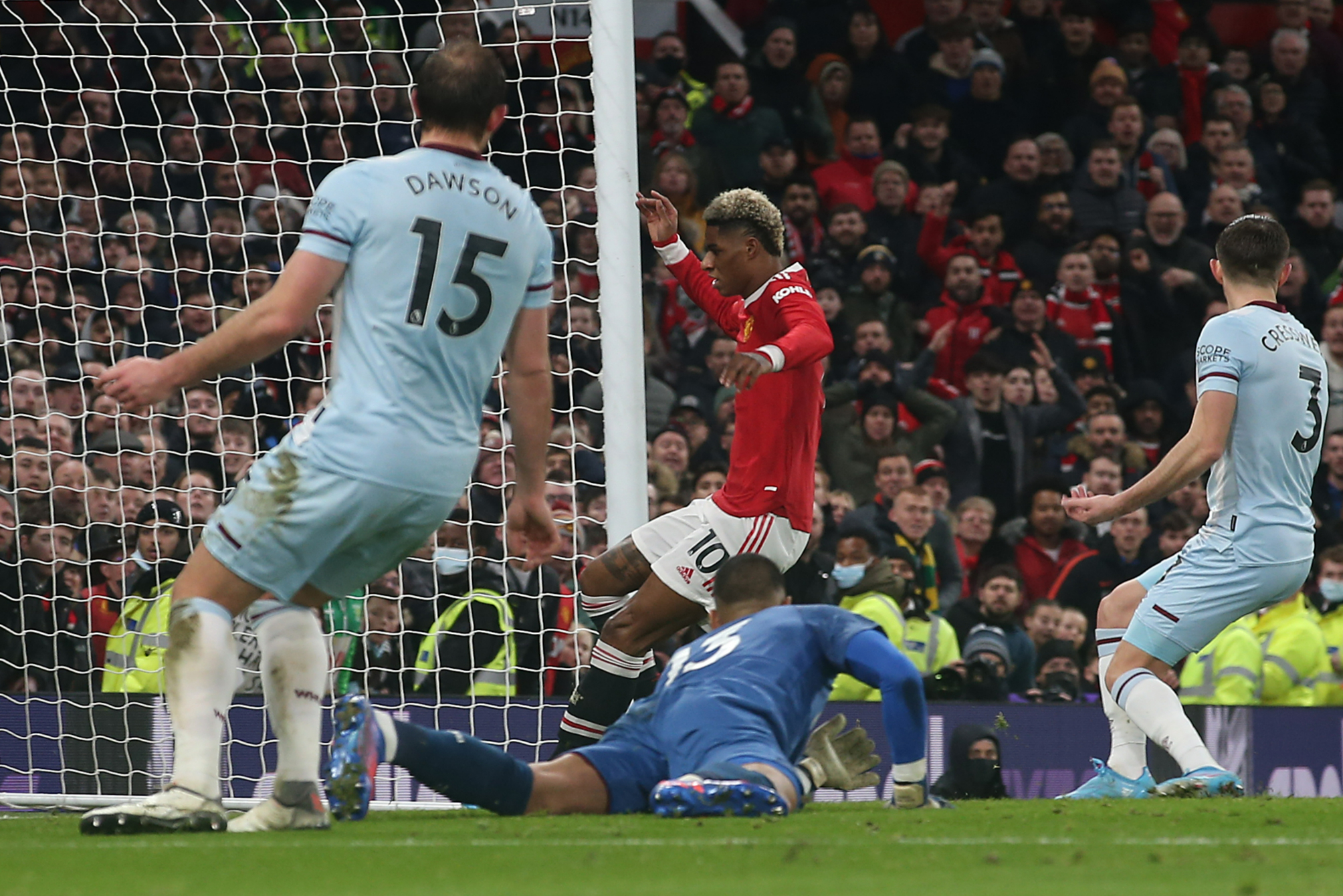 West Ham player ratings vs Man United: Kurt Zouma return brings composure to back line but forwards struggle
