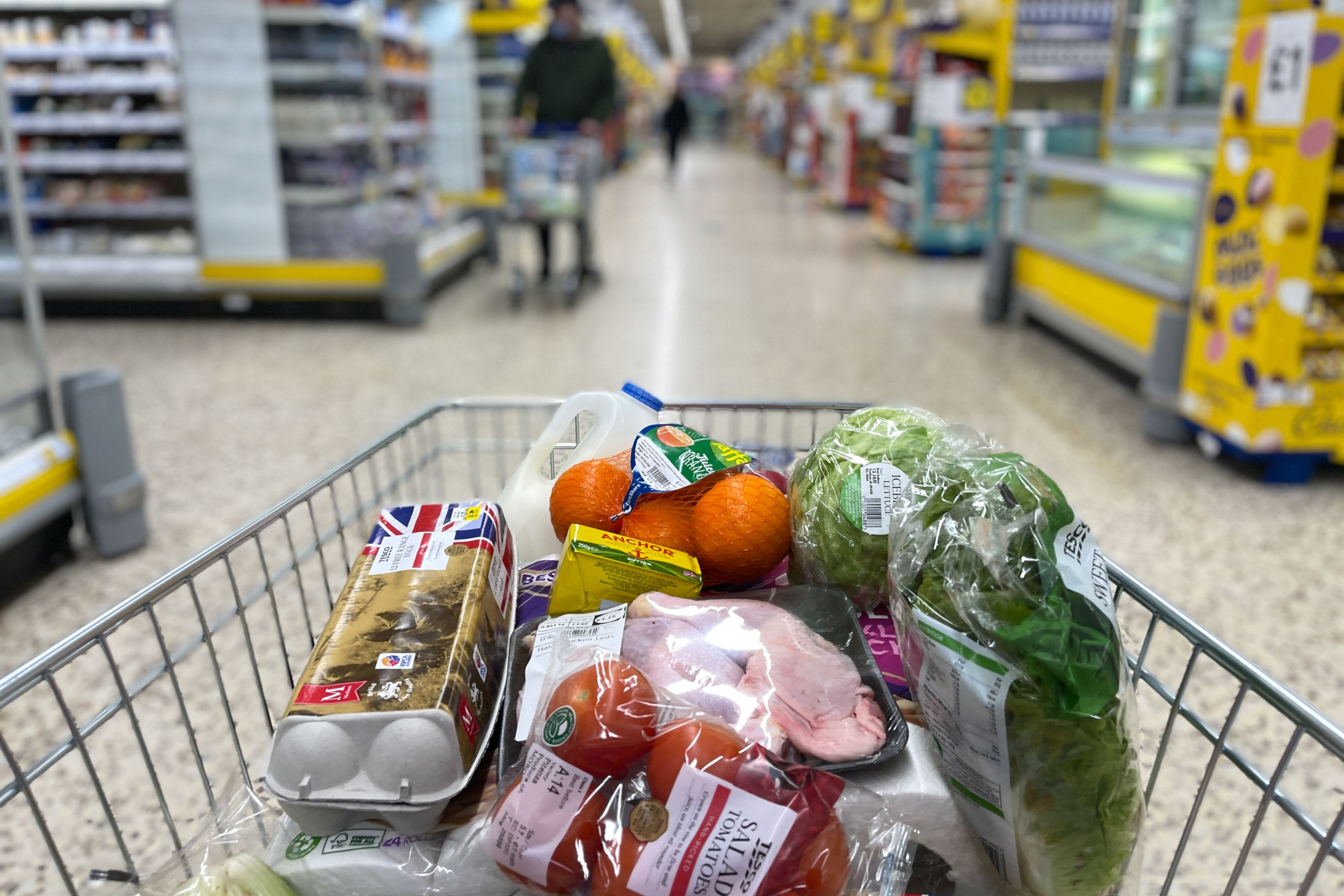 BRITAIN-ECONOMY-RETAIL-FOOD