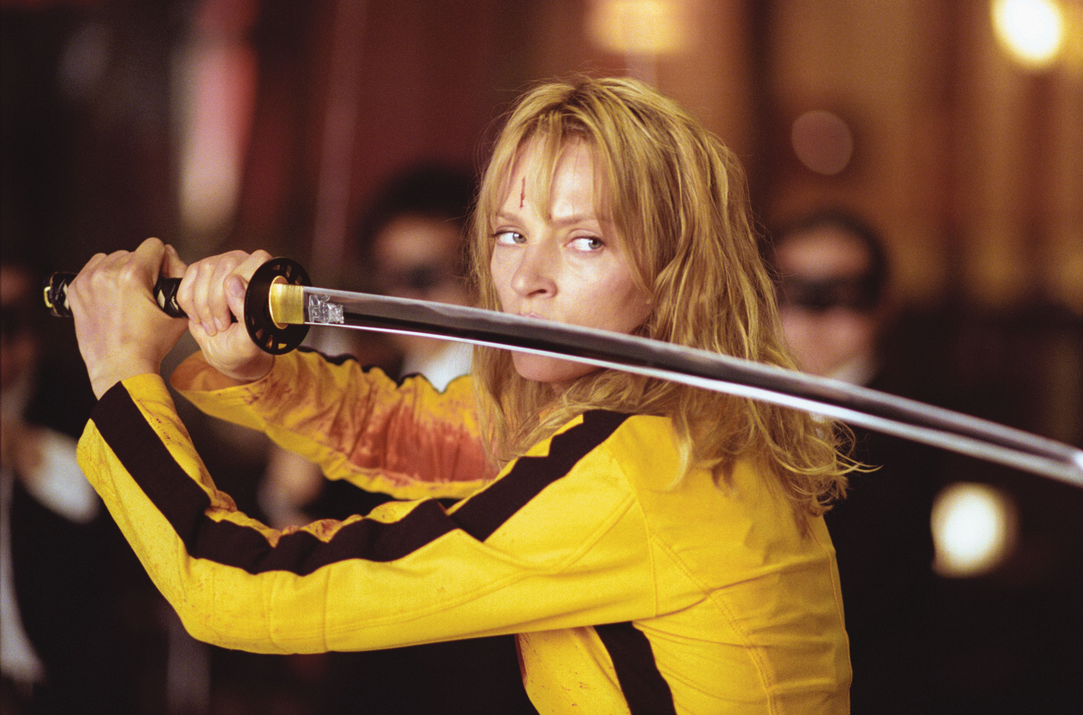 Uma Thurman: Kill Bill outfit gave her ‘anxiety’ after giving birth