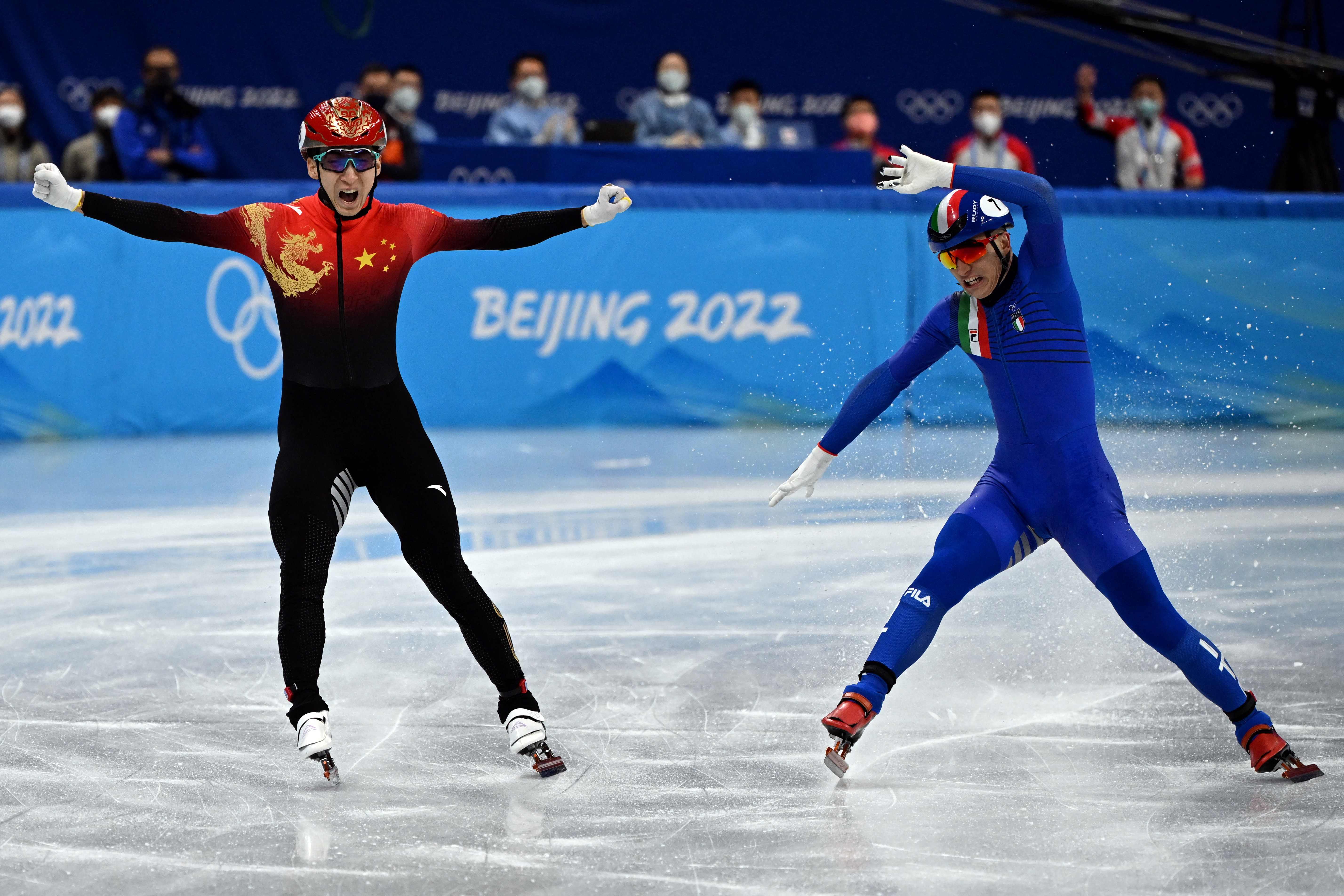 TOPSHOT-SHORT TRACK-OLY-2022-BEIJING