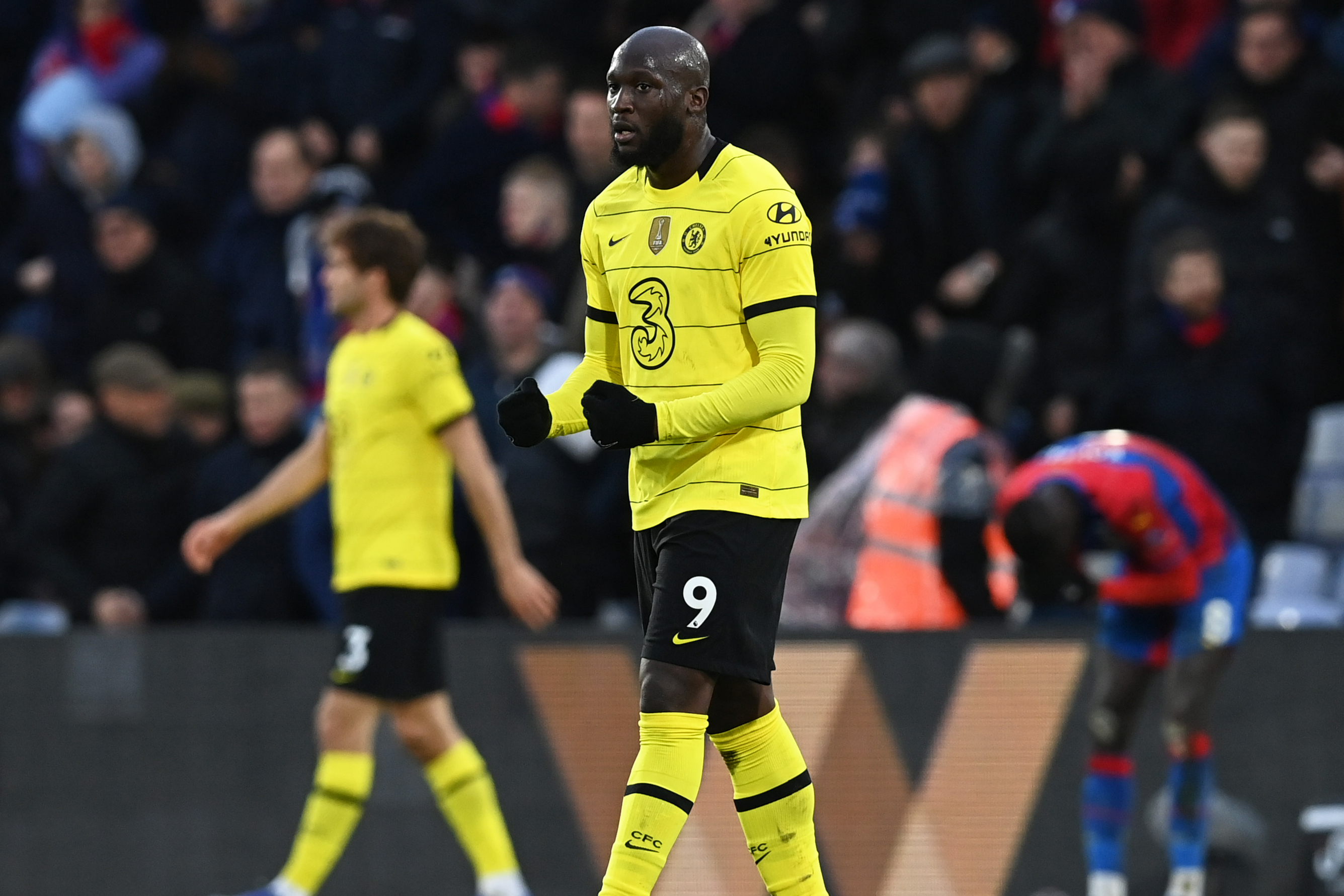 Romelu Lukaku’s seven touches for Chelsea during Crystal Palace win breaks unwanted record 