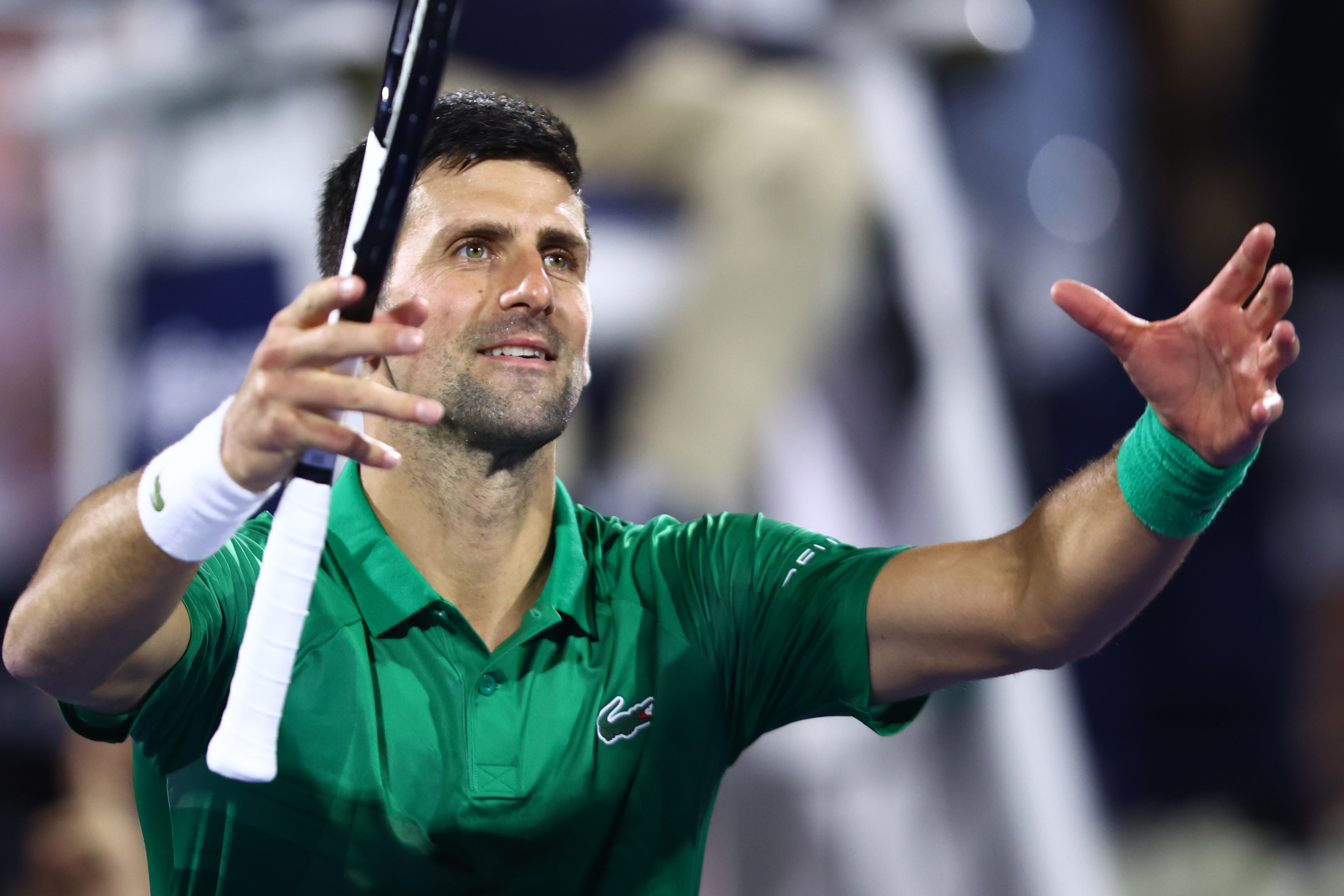 Novak Djokovic: Fan reaction ‘exceeded my best expectations’ during winning return in Dubai, says world No1