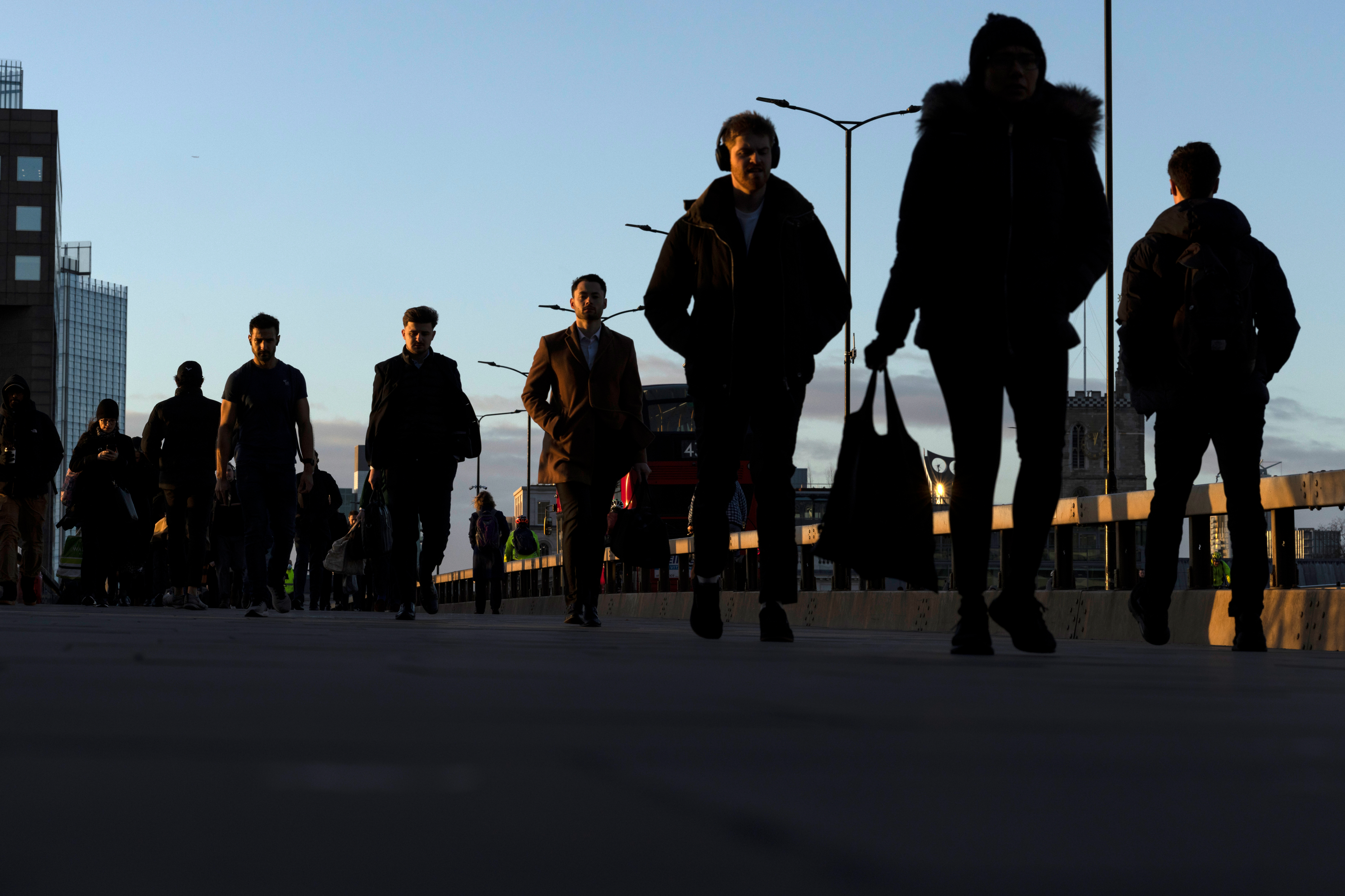 London Commuters Haltingly Return After End Of Work-From-Home Guidance