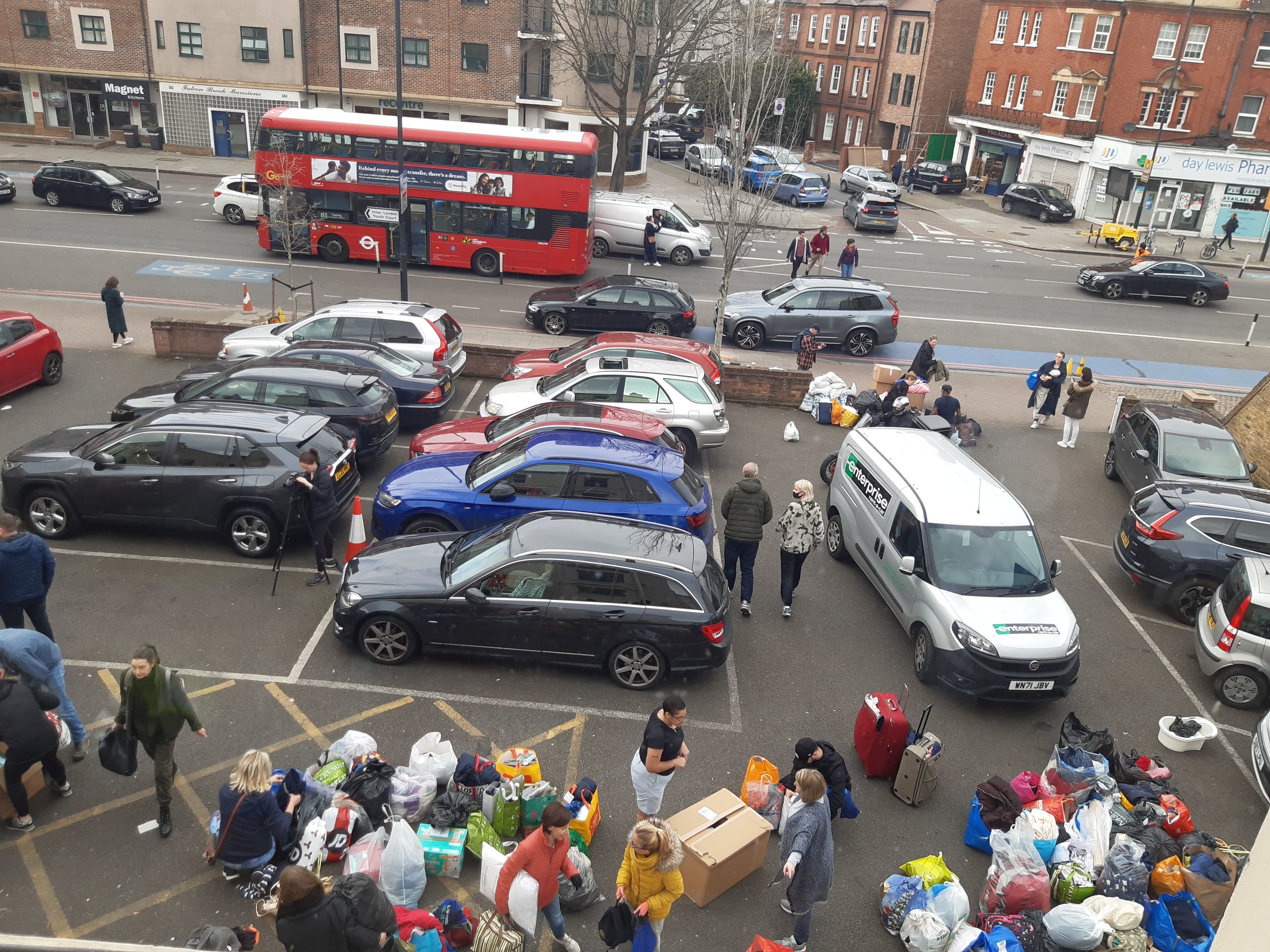 Community centre ‘overwhelmed’ by response to Ukraine aid donations appeal