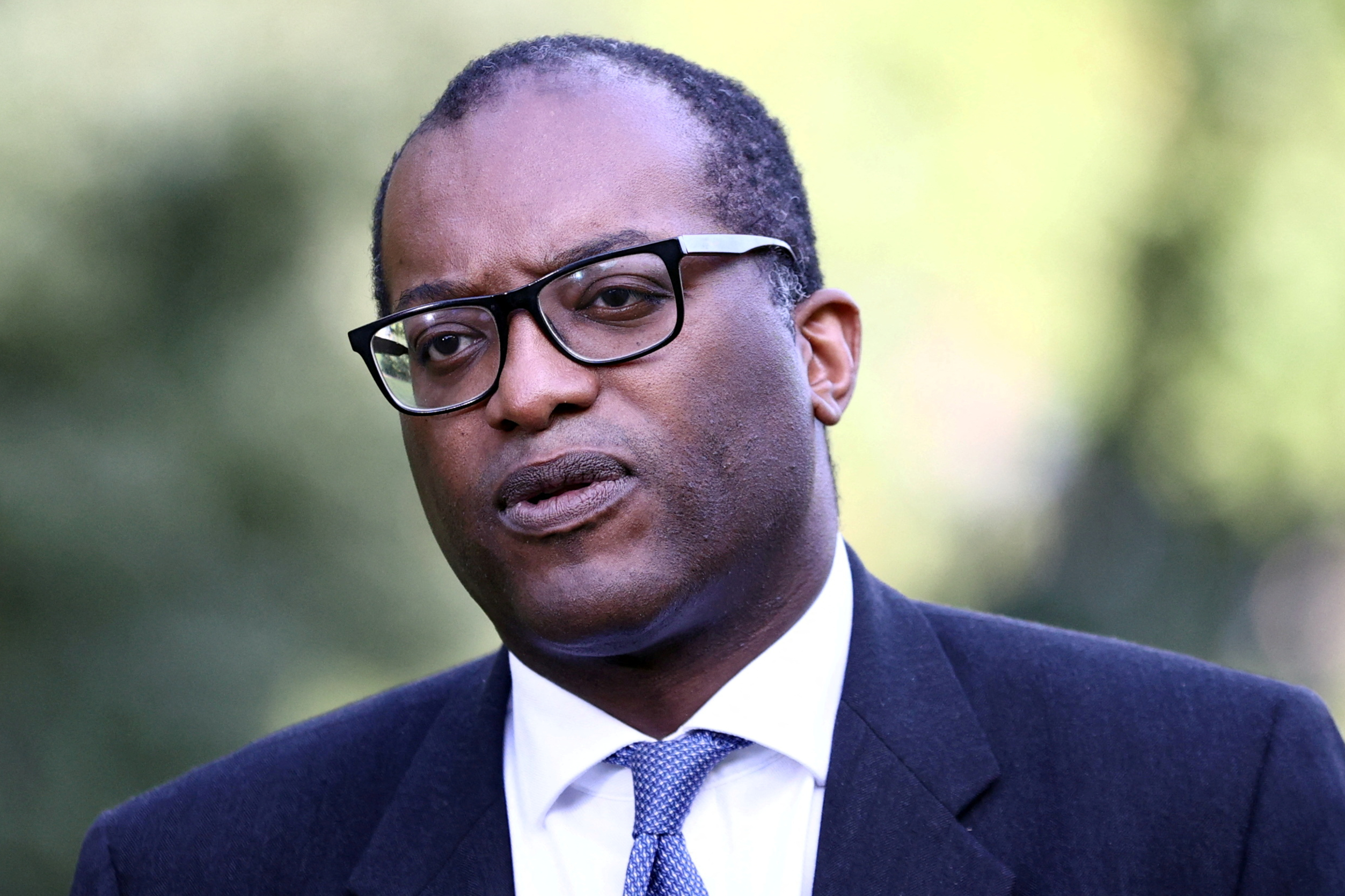 FILE PHOTO: Britain's Secretary of State for Business, Energy and Industrial Strategy Kwasi Kwarteng in London
