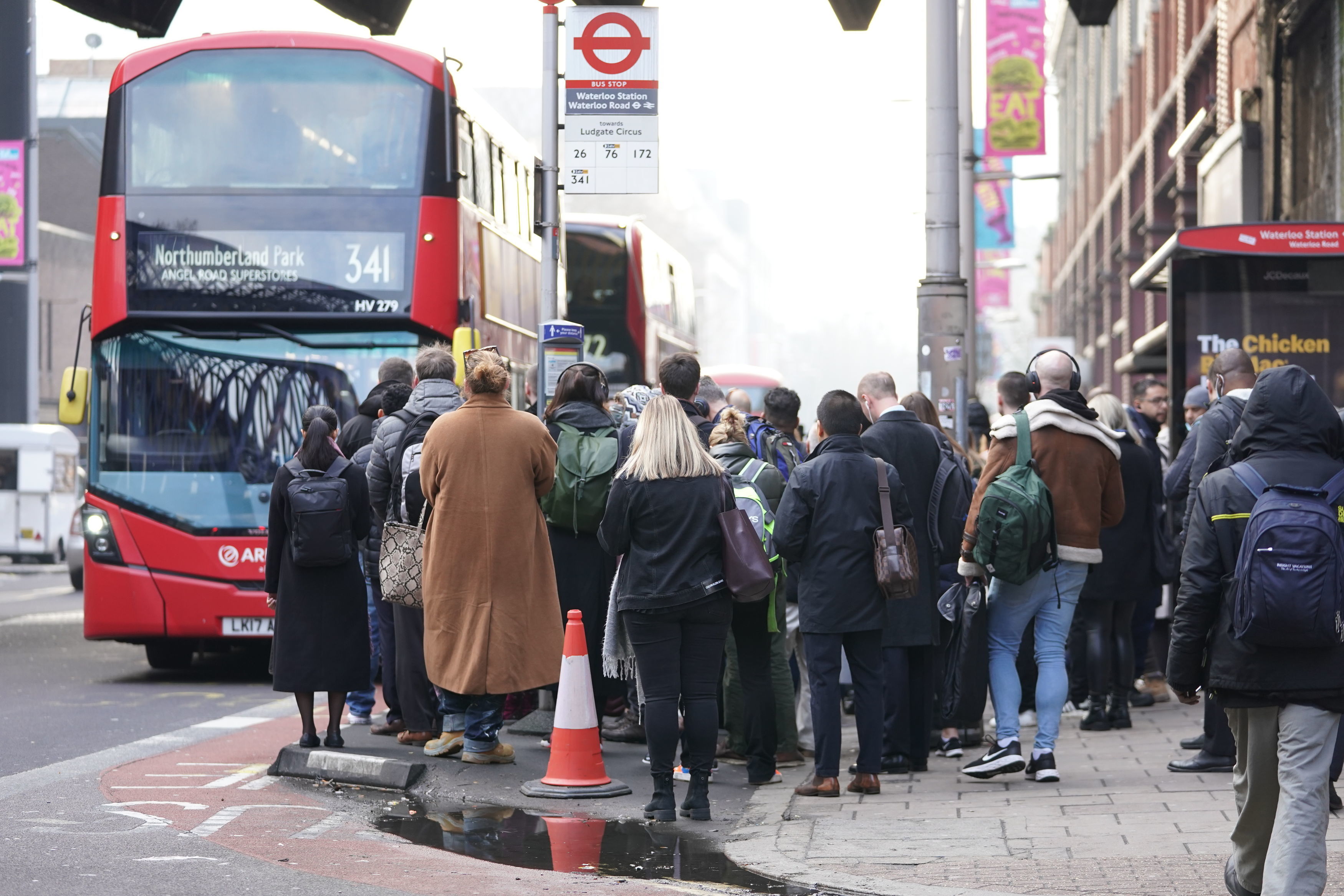 Tube strike