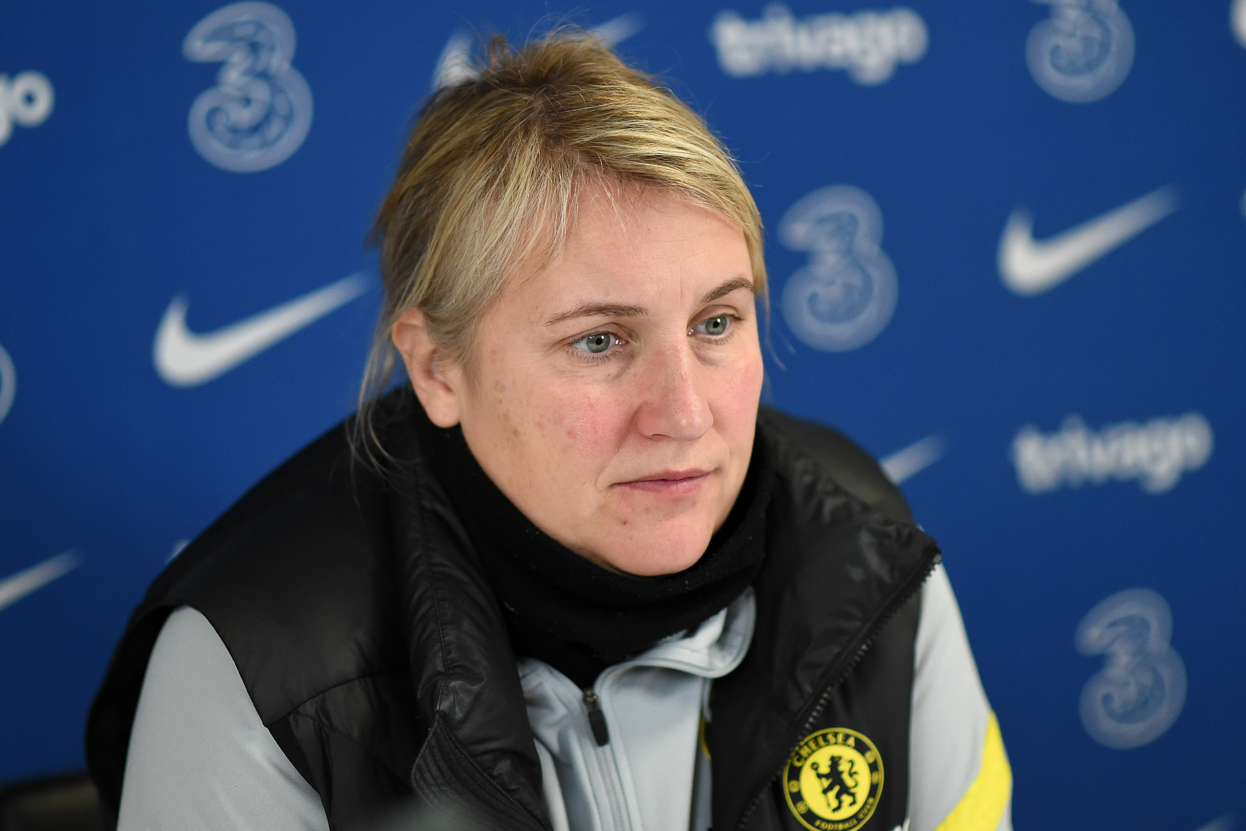 Emma Hayes calls for ‘patience’ amid uncertainty over Chelsea’s future with owner Roman Abramovich sanctioned