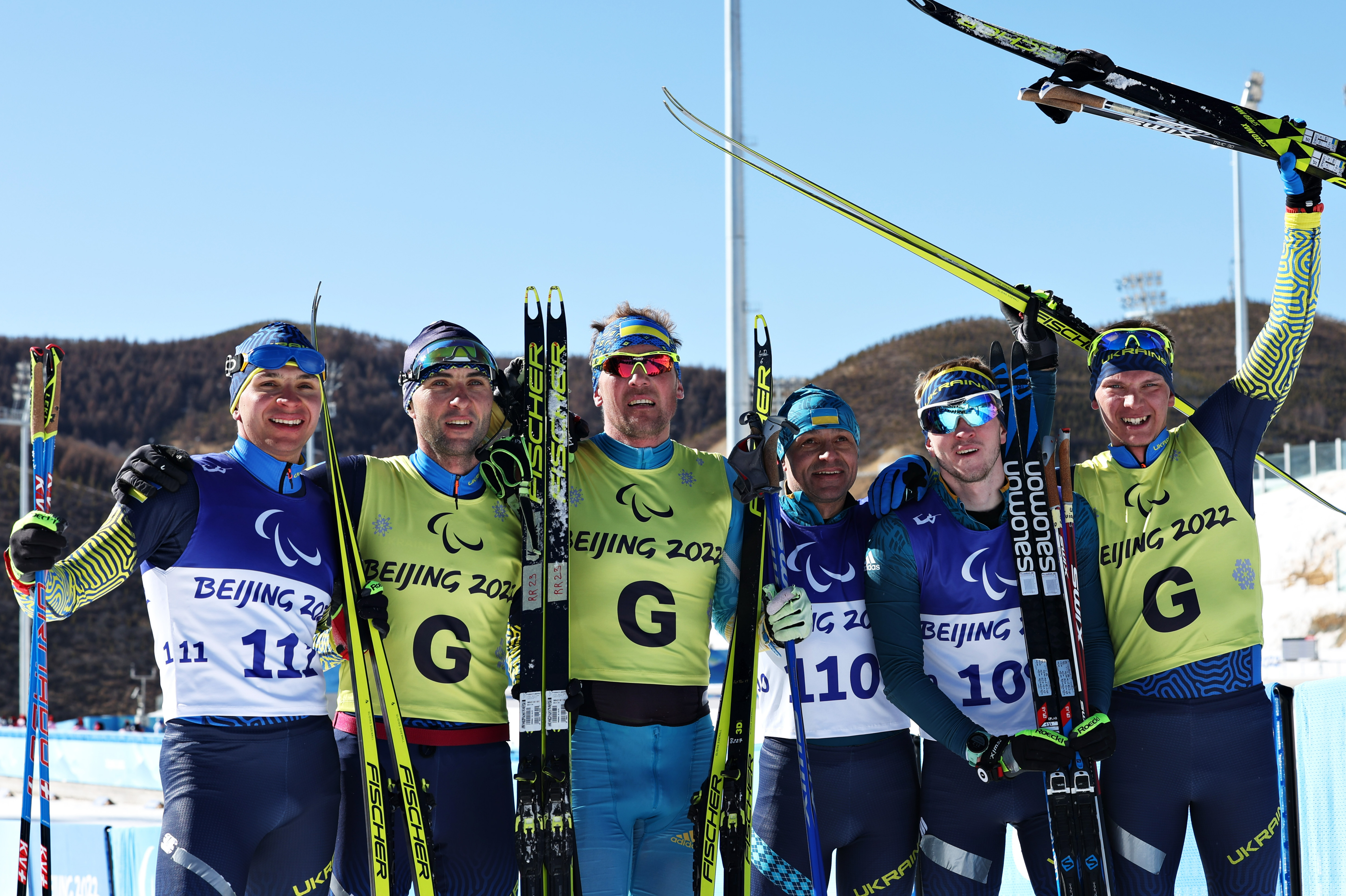 Winter Paralympics: Ukraine top opening day medal table while Great Britain win downhill bronze