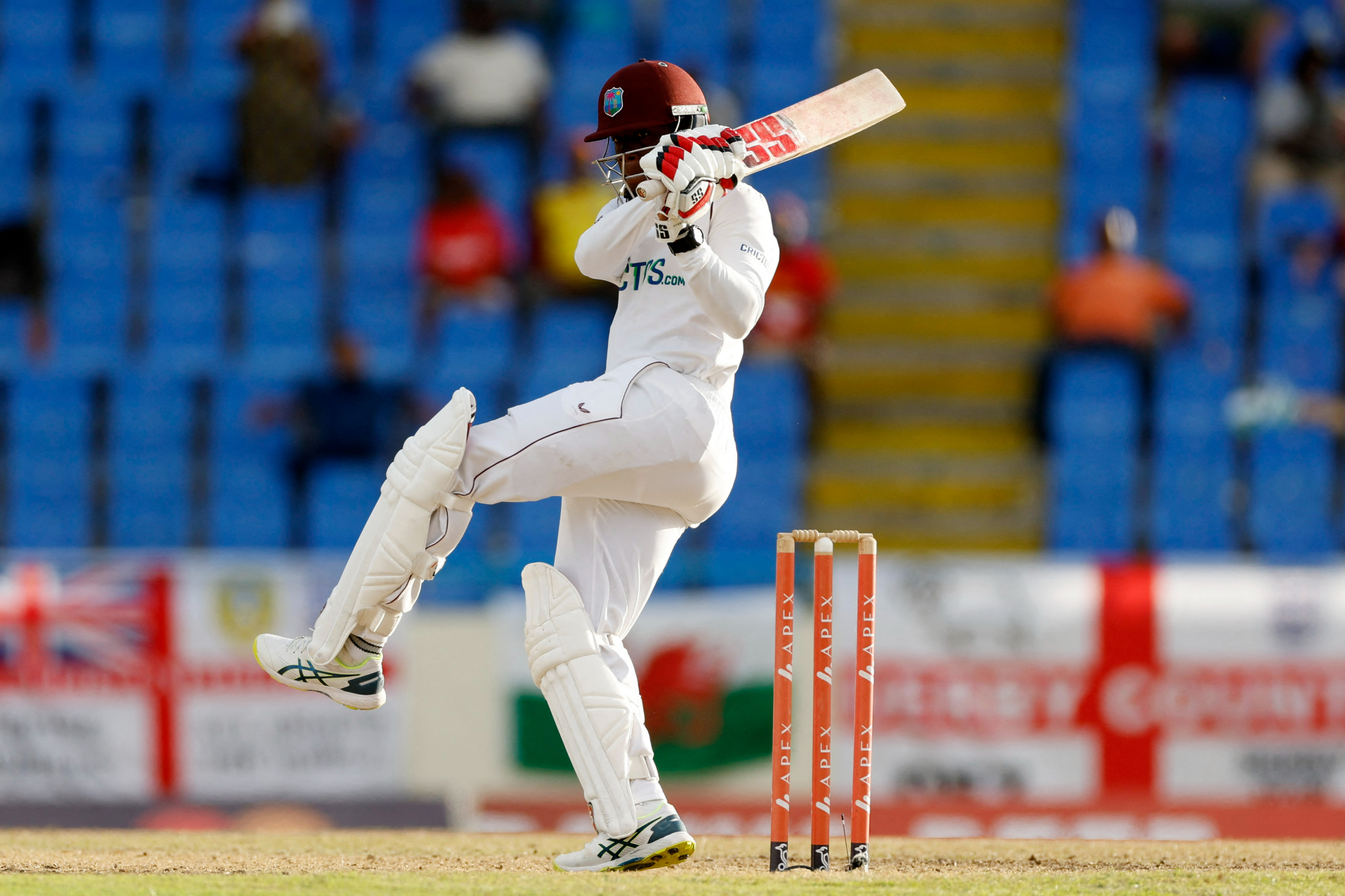 West Indies enjoy sturdy reply to England’s 311 all-out to set up an intriguing First Test