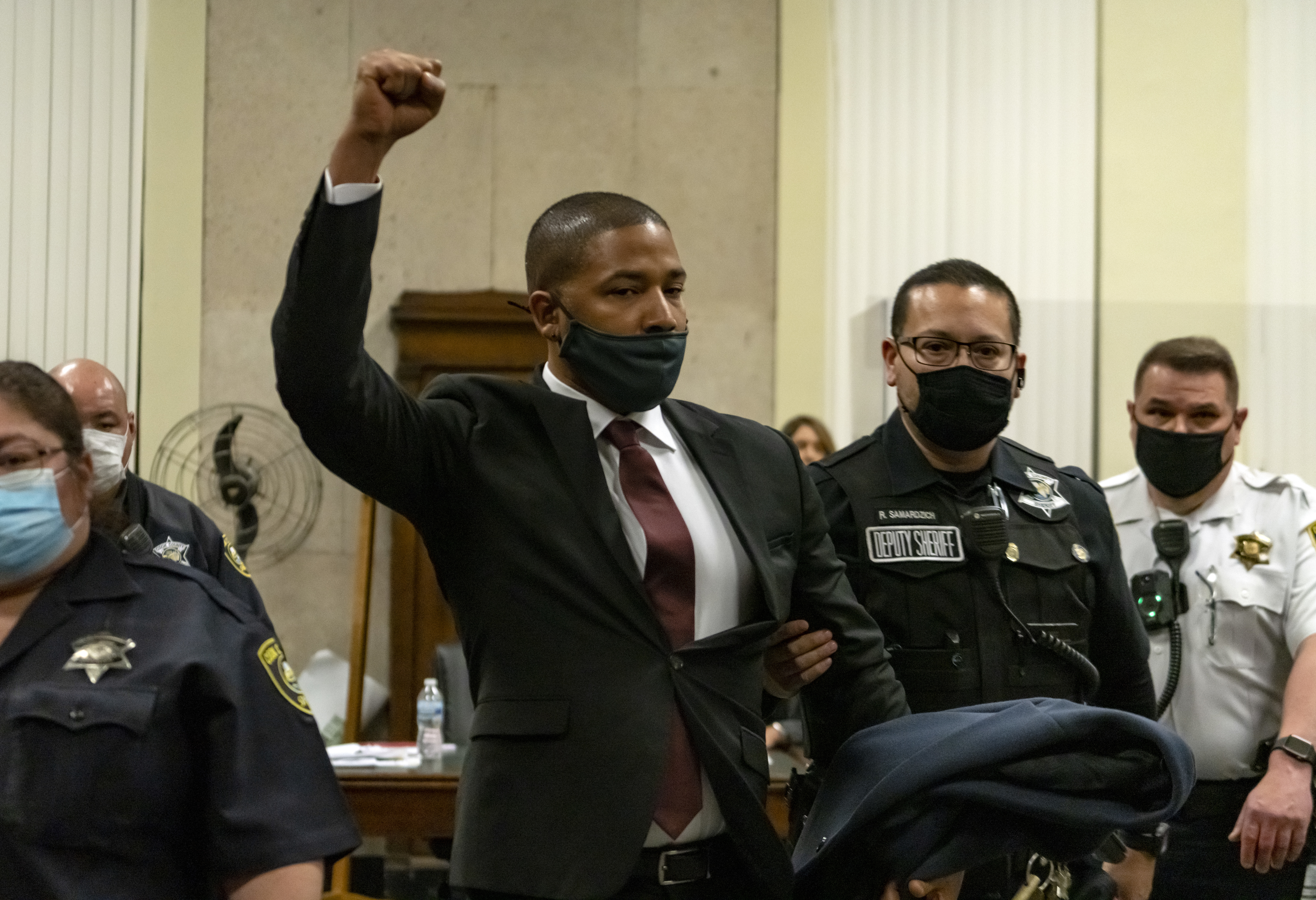 ***BESTPIX*** Jussie Smollett Sentenced For Disorderly Conduct Convictions