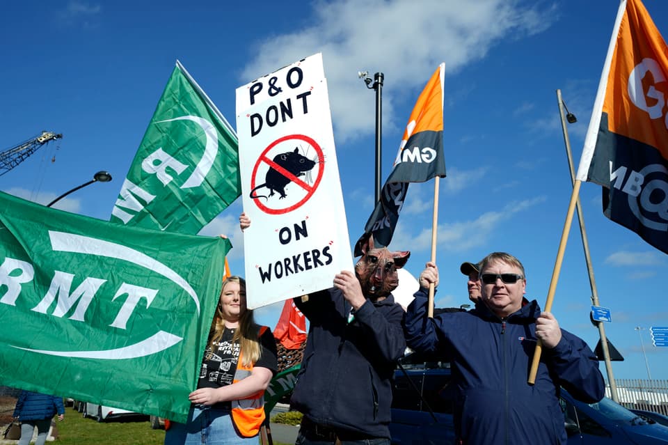 P&O Ferries announcement