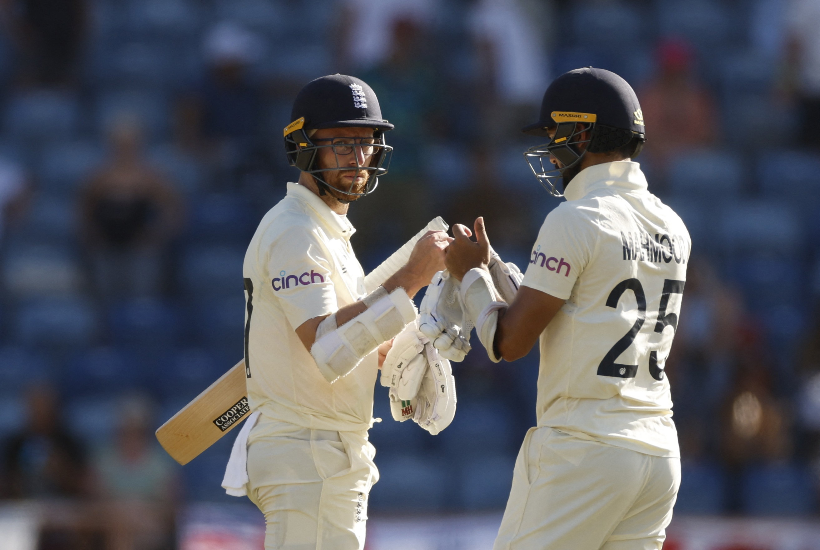 Third Test: Jack Leach and Saqib Mahmood give England hope after West Indies skittle batsmen