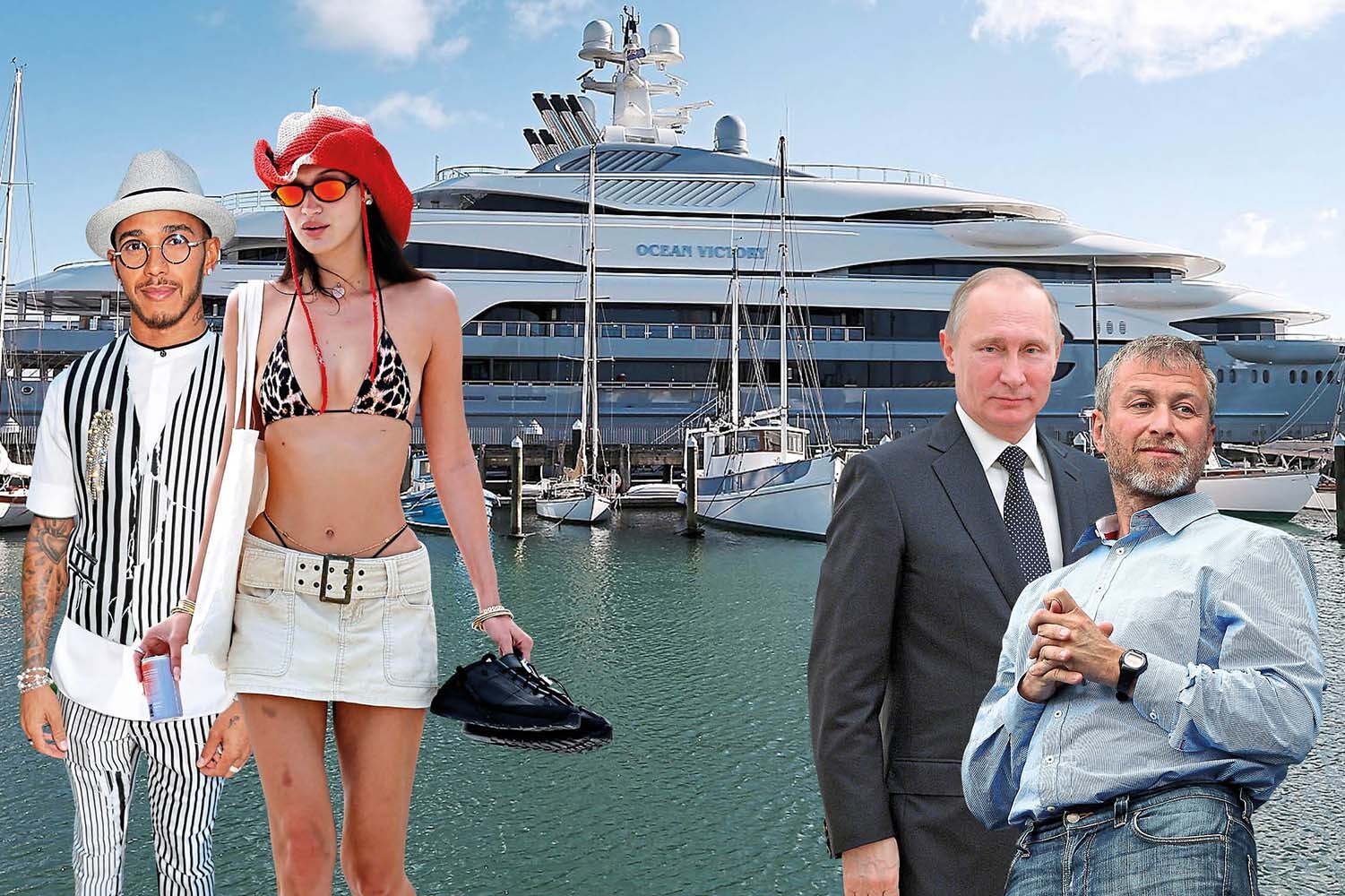 Helipads that turn into pools! On-board spas! Anti-pap tech! Inside the oligarch super-yachts