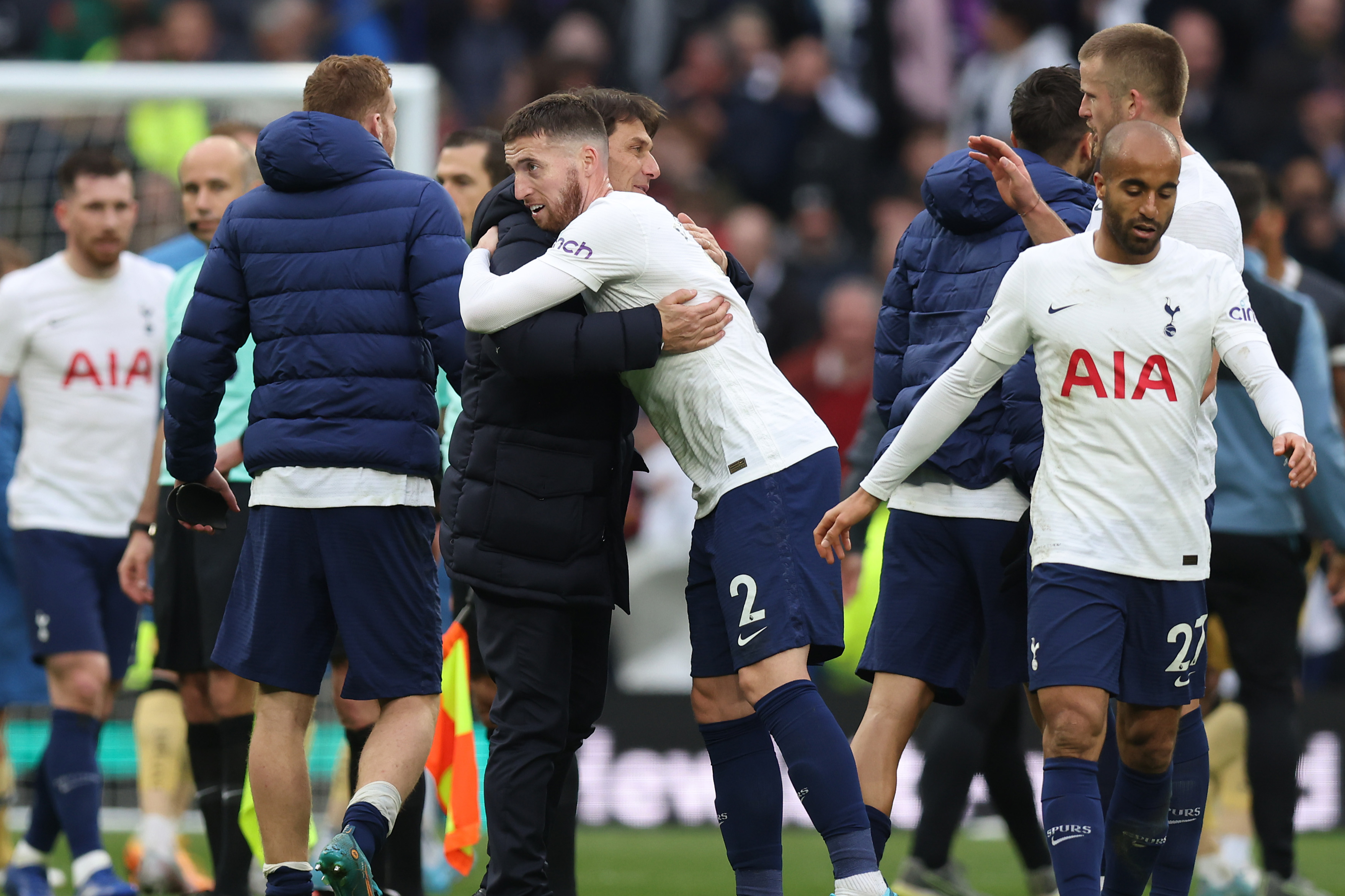 ‘Tottenham have clicked under Conte’ - Doherty warns Arsenal Spurs are not feeling pressure in top-four battle
