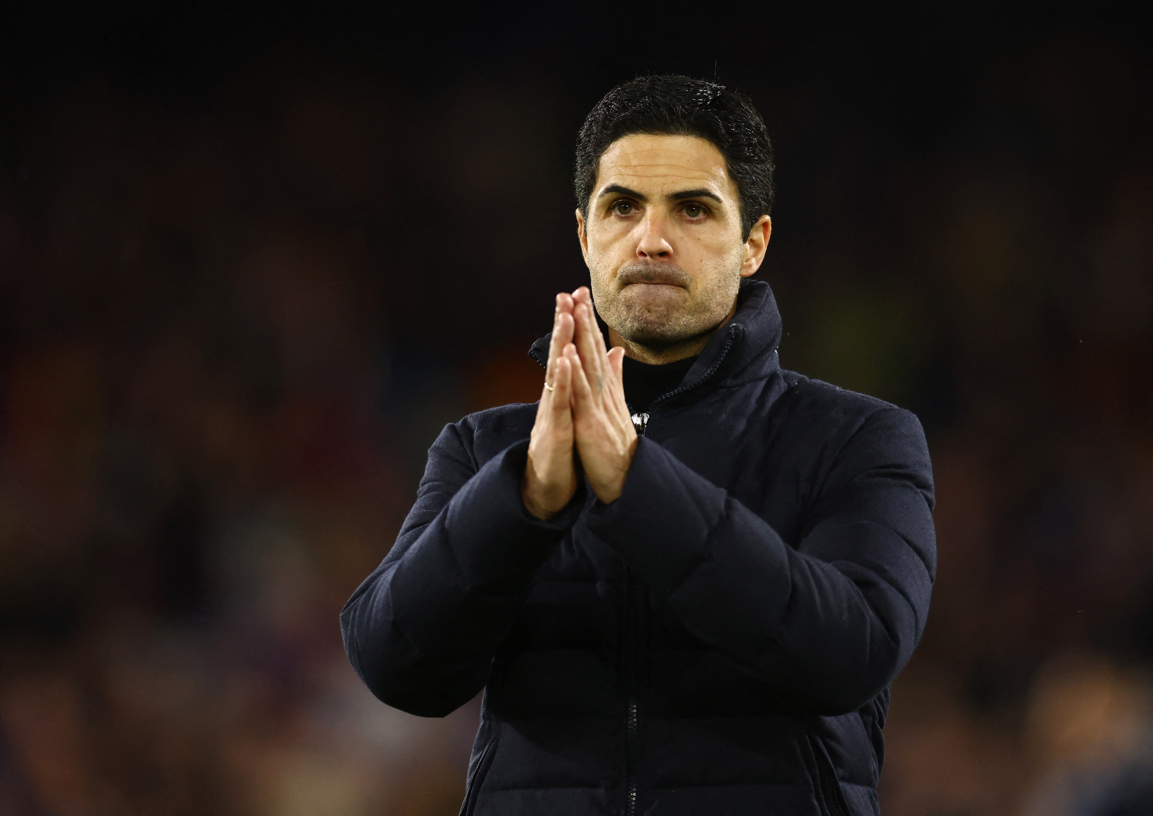 Mikel Arteta apologises to Arsenal fans after ‘unacceptable’ display against Crystal Palace