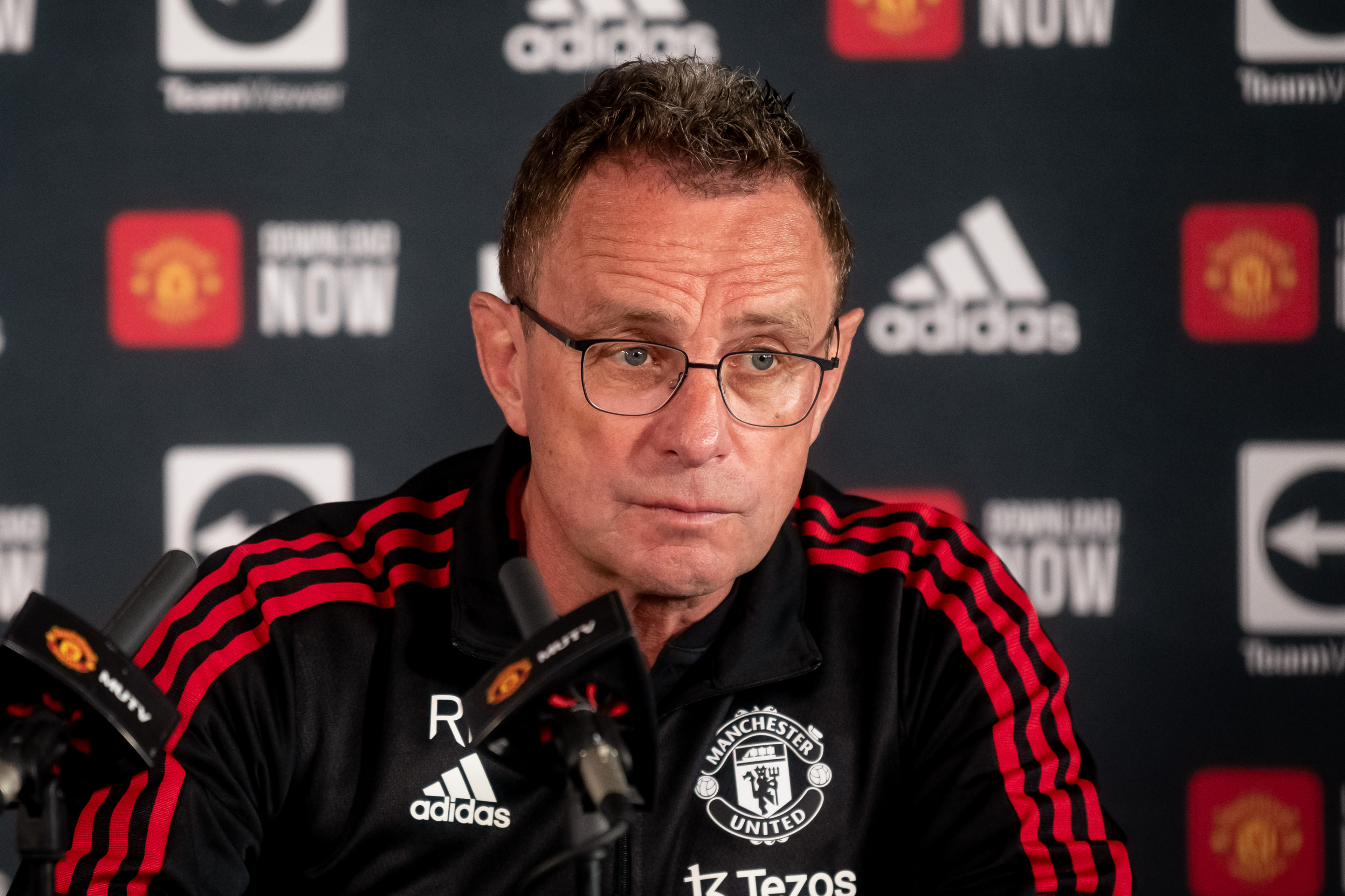 Manchester United Training and Press Conference
