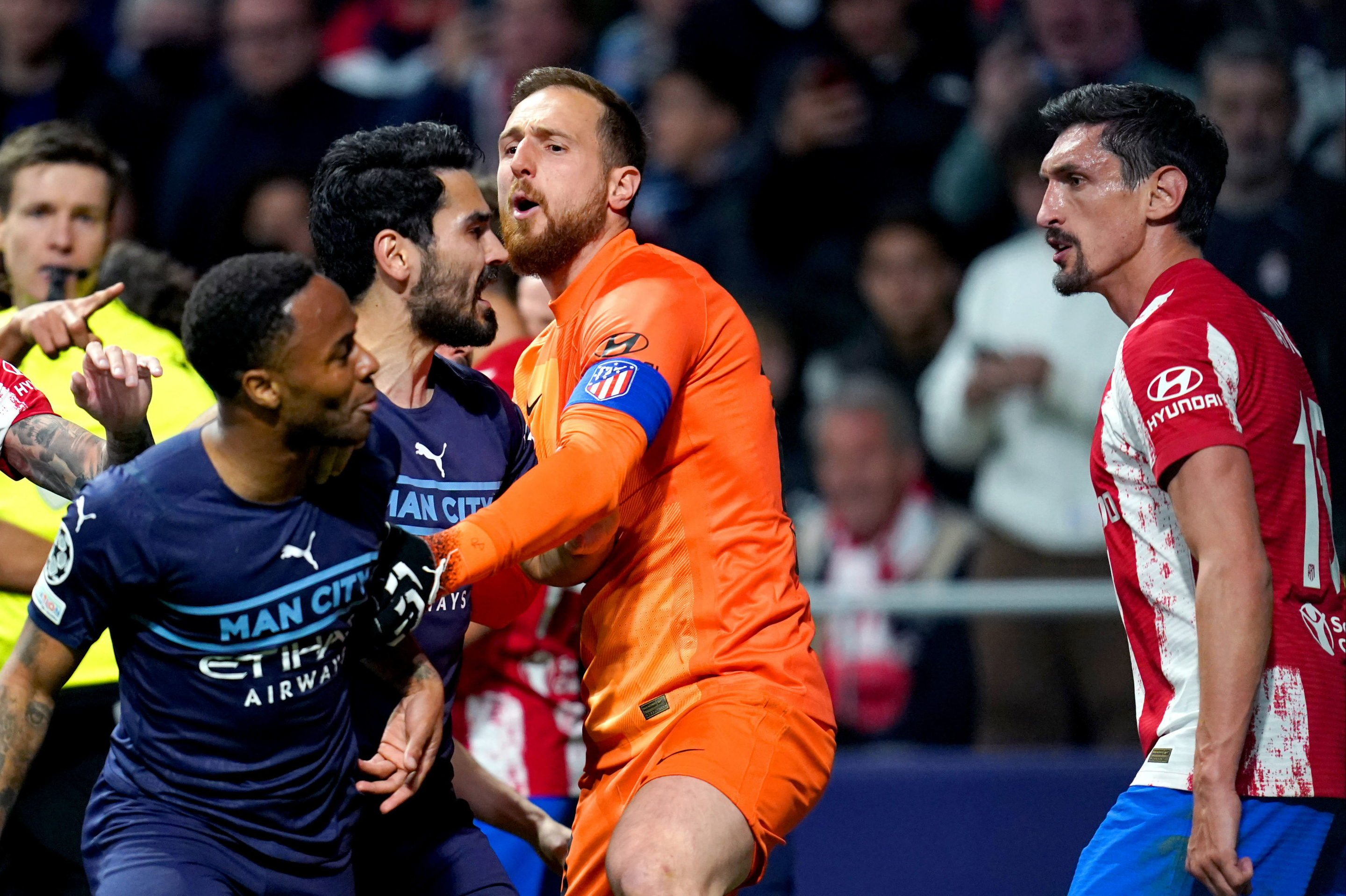 Atletico Madrid v Manchester City - UEFA Champions League - Quarter Final - Second Leg - Wanda Metropolitano Stadium