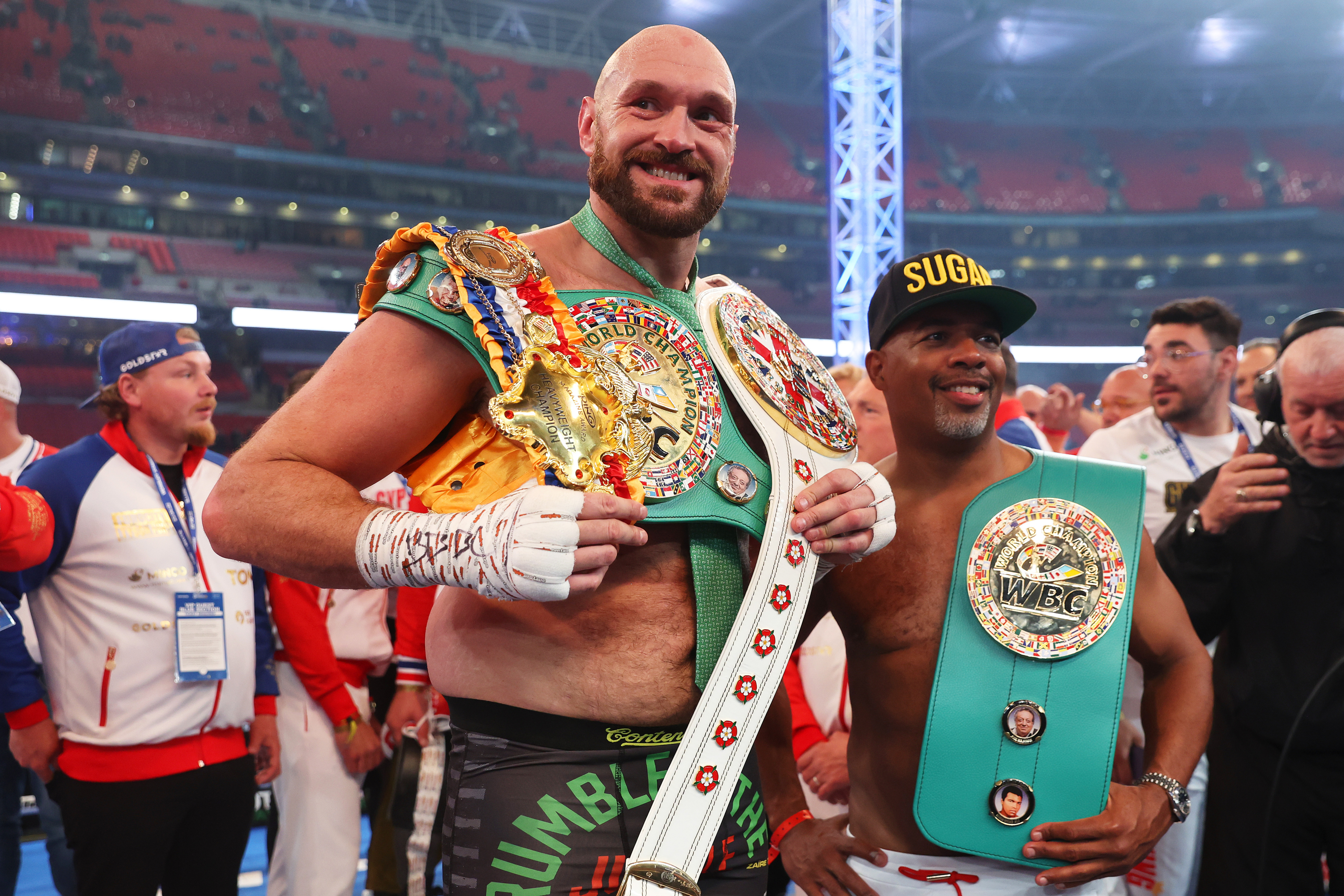 Tyson Fury is a ‘bluff merchant’ whose ‘biggest fights’ are still to come, says Eddie Hearn