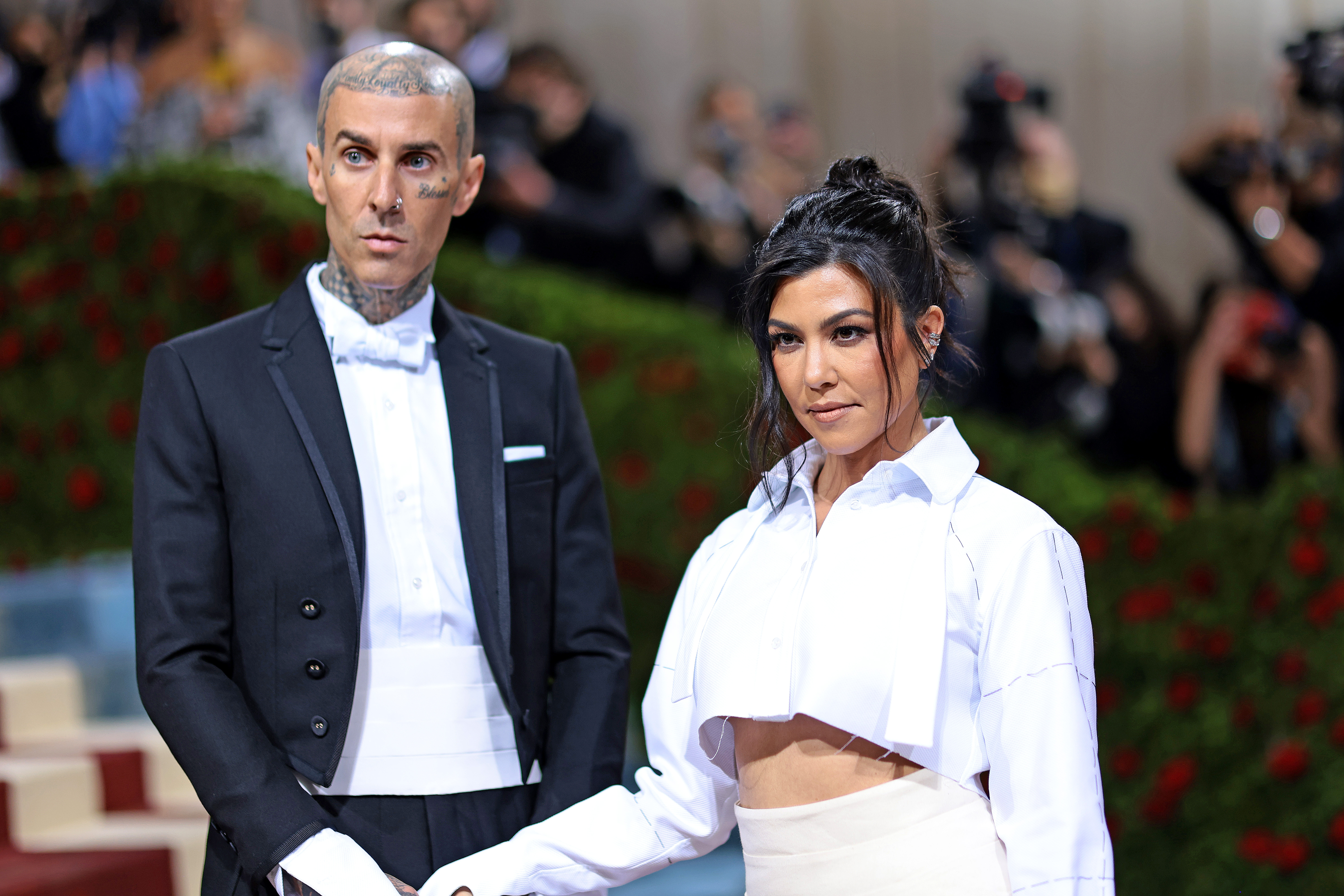 Kourtney Kardashian adds Barker to name on Instagram following wedding