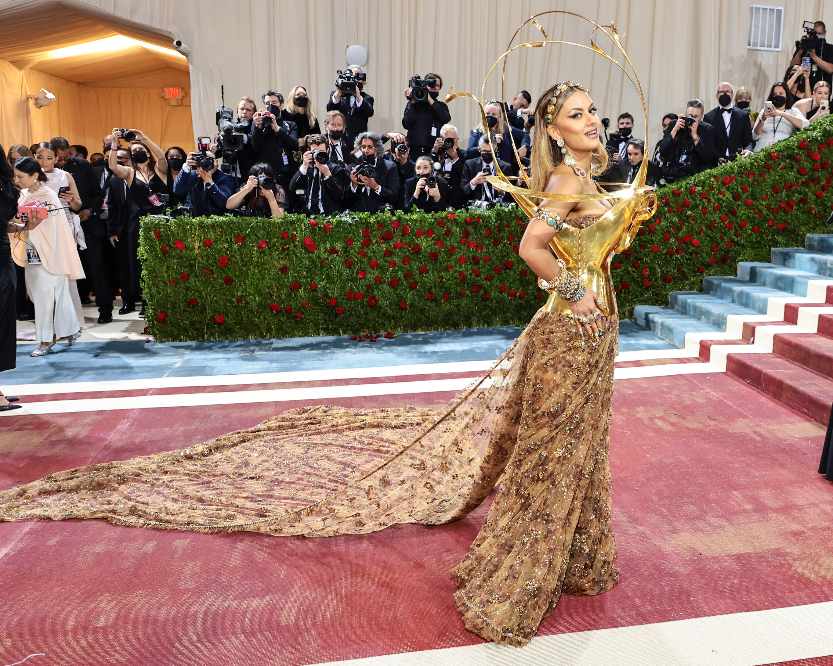 Natasha Poonawalla attends The 2022 Met Gala
