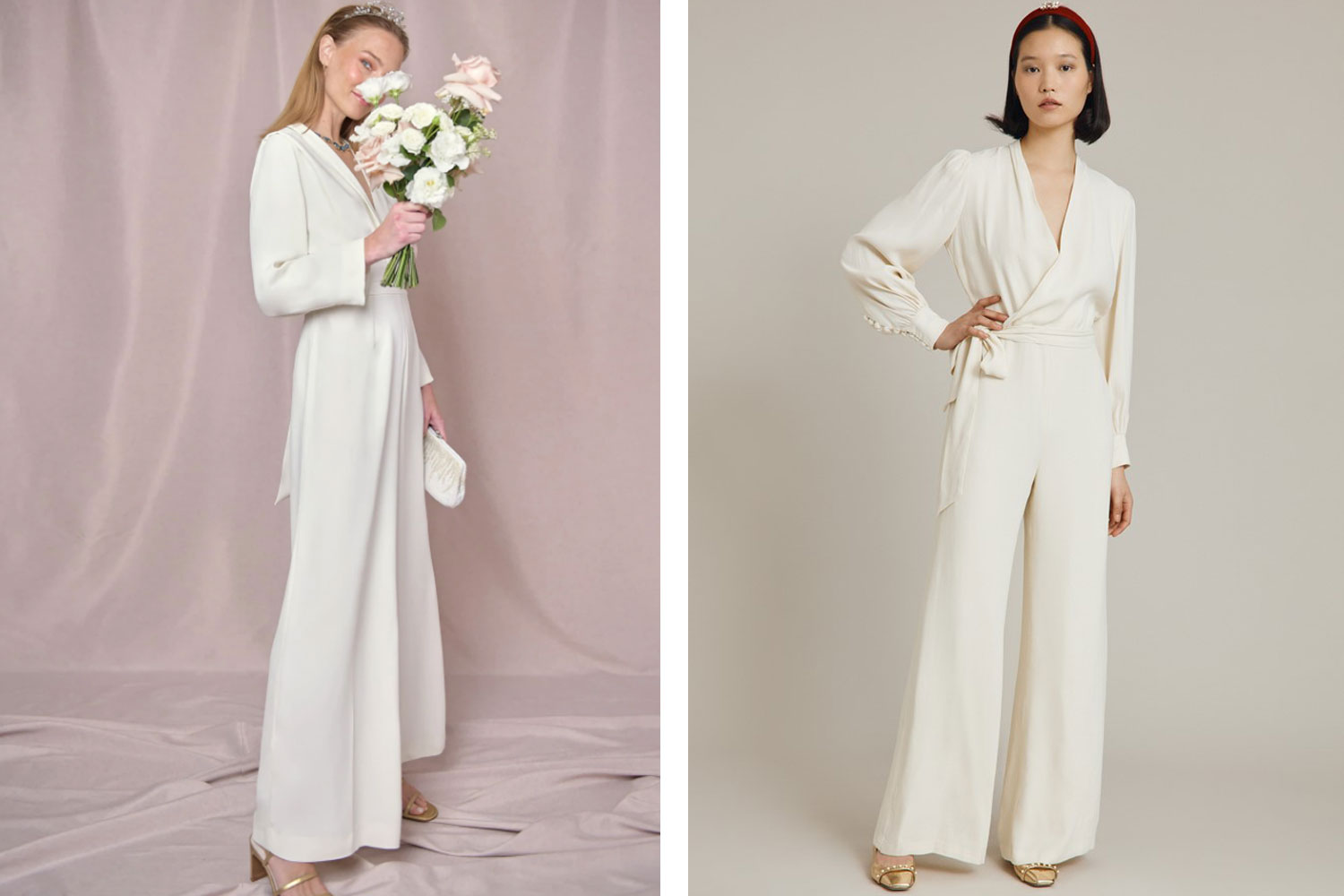 Best bridal jumpsuits: White outfit options for every wedding occasion