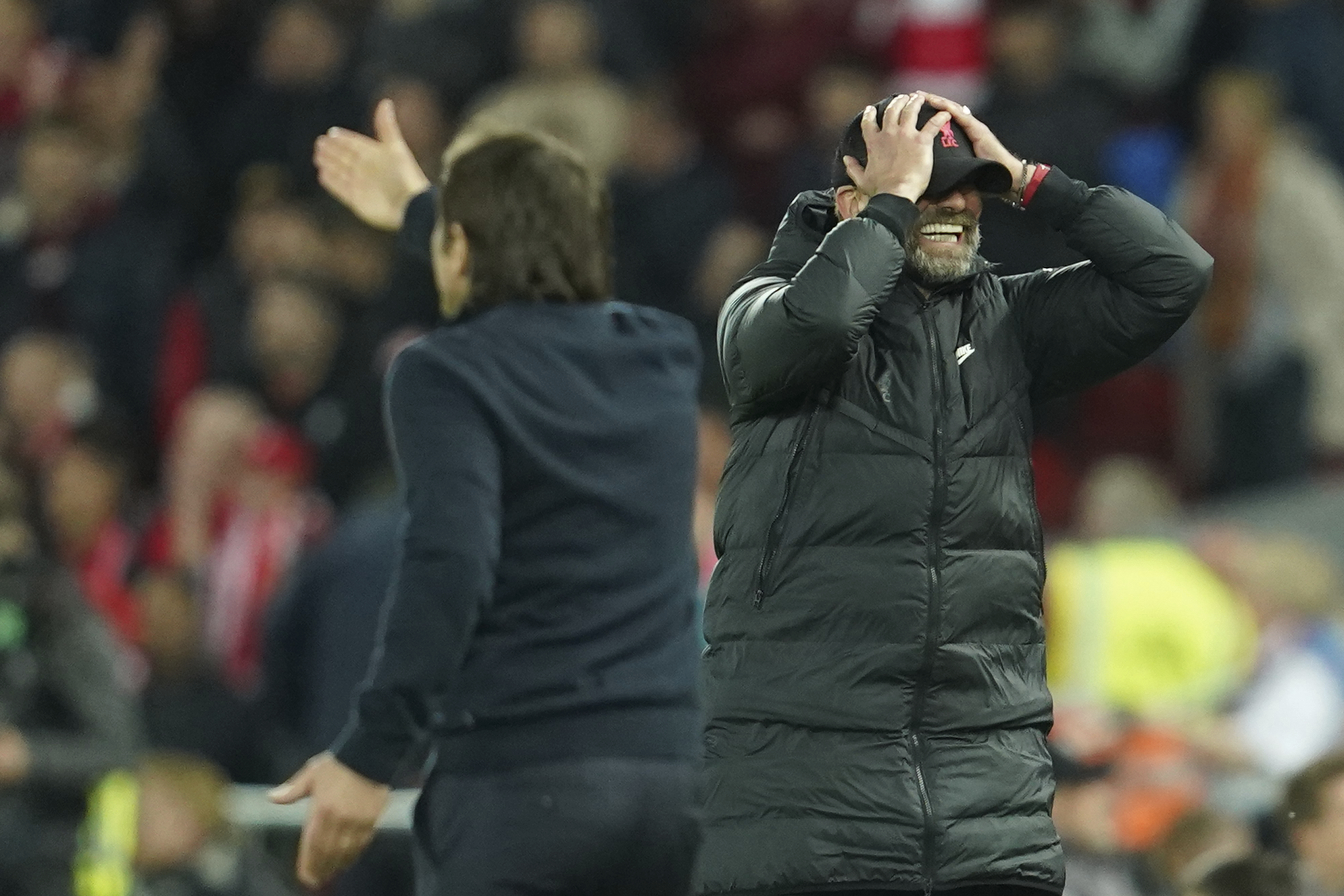 Jurgen Klopp claims Tottenham ‘should do more’ as he criticises tactics used in Anfield draw