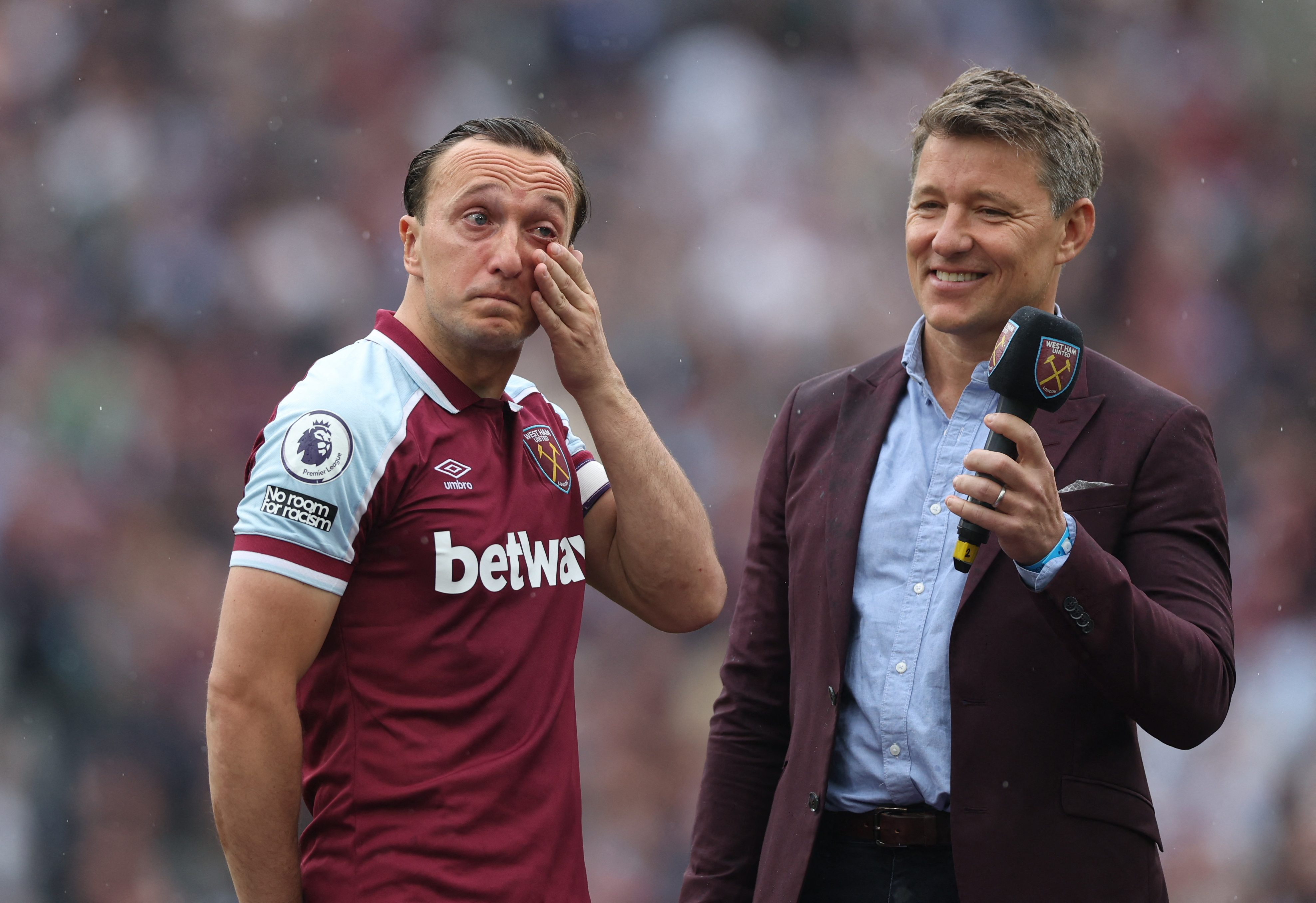 Mark Noble sends message to West Ham fans after ‘incredibly emotional’ final home match