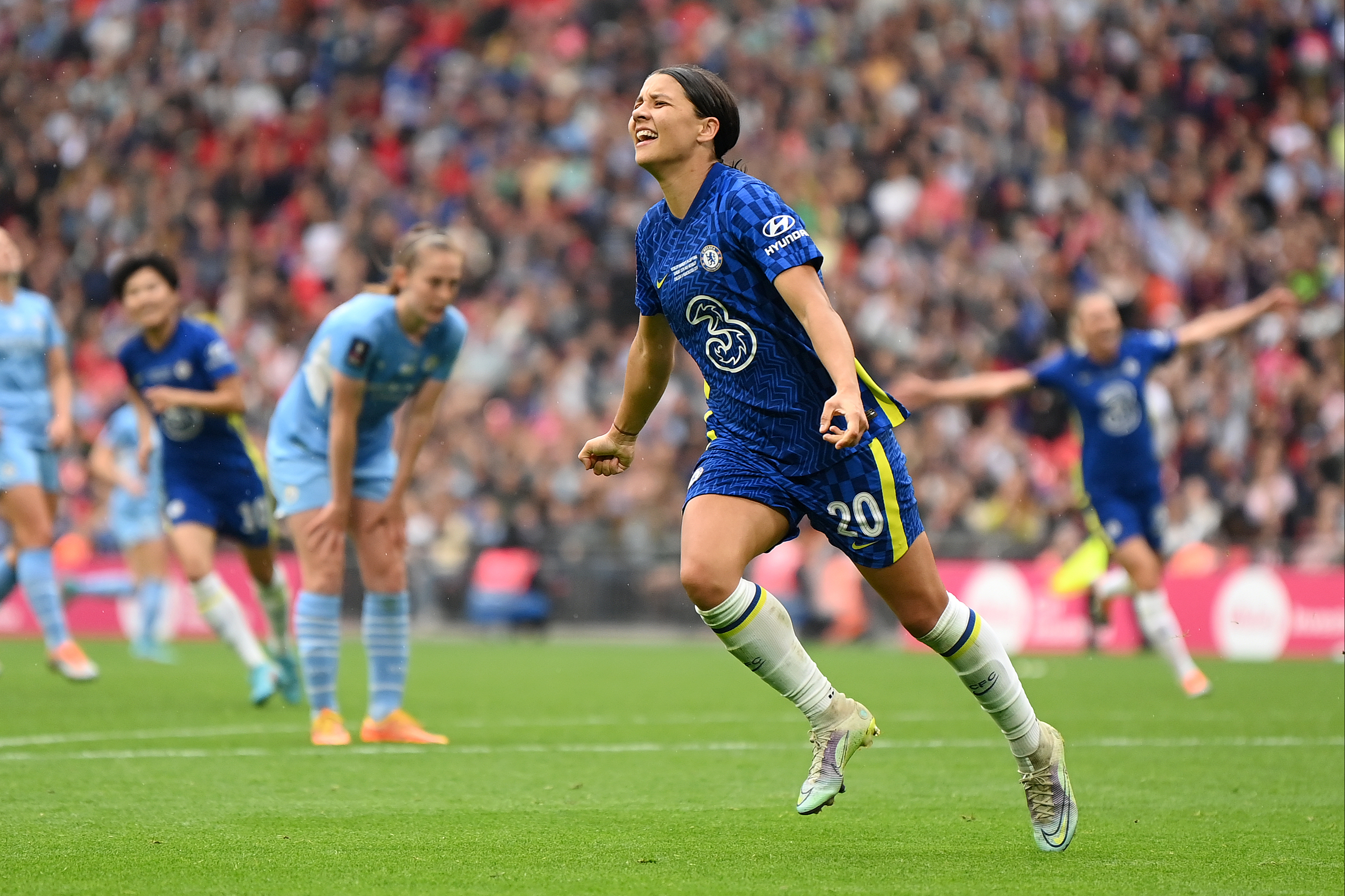 Chelsea 3-2 Man City: Women’s FA Cup final - LIVE!