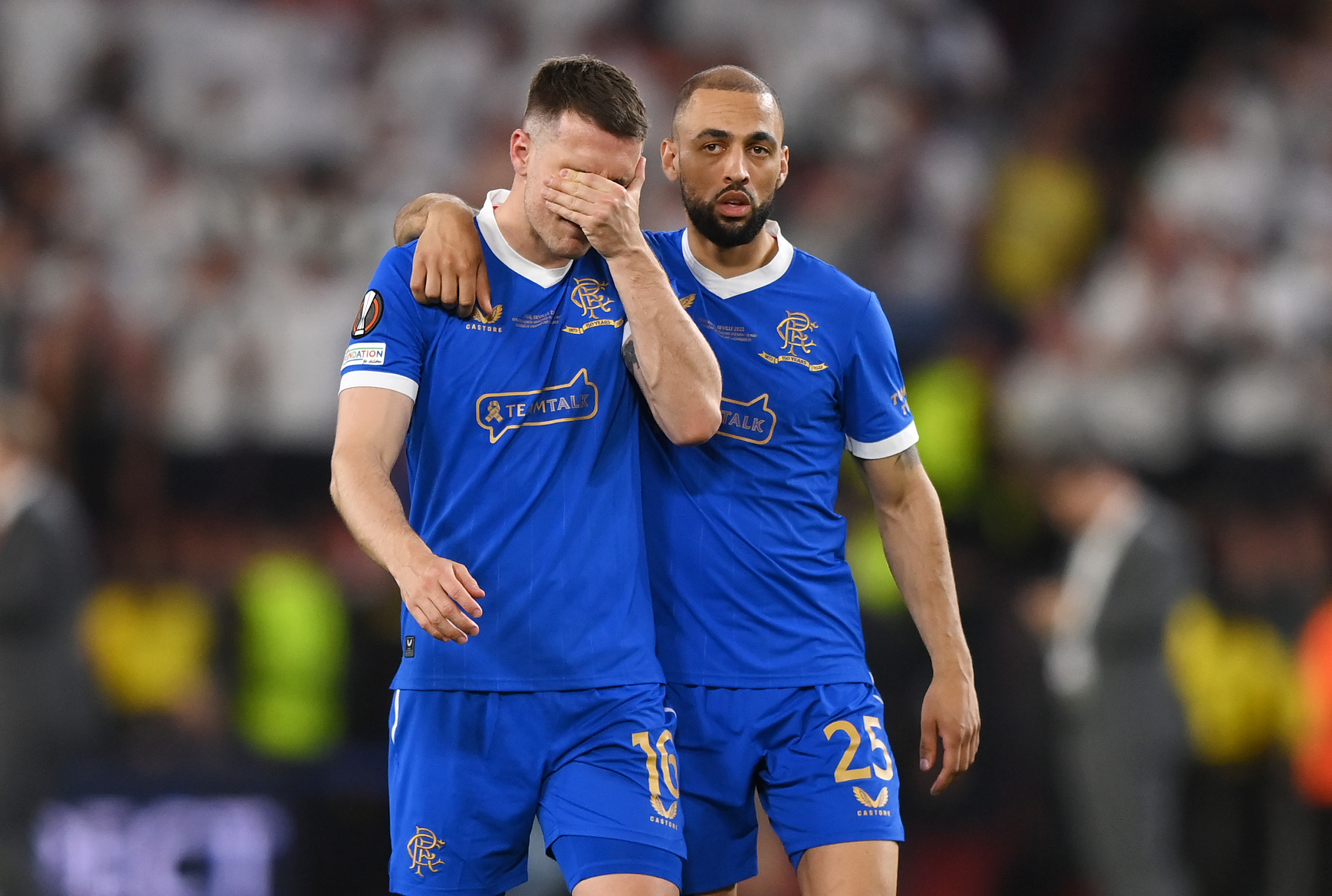 Eintracht Frankfurt 1-1 Rangers (5-4 pens): Aaron Ramsey misses penalty in Europa League final heartbreak