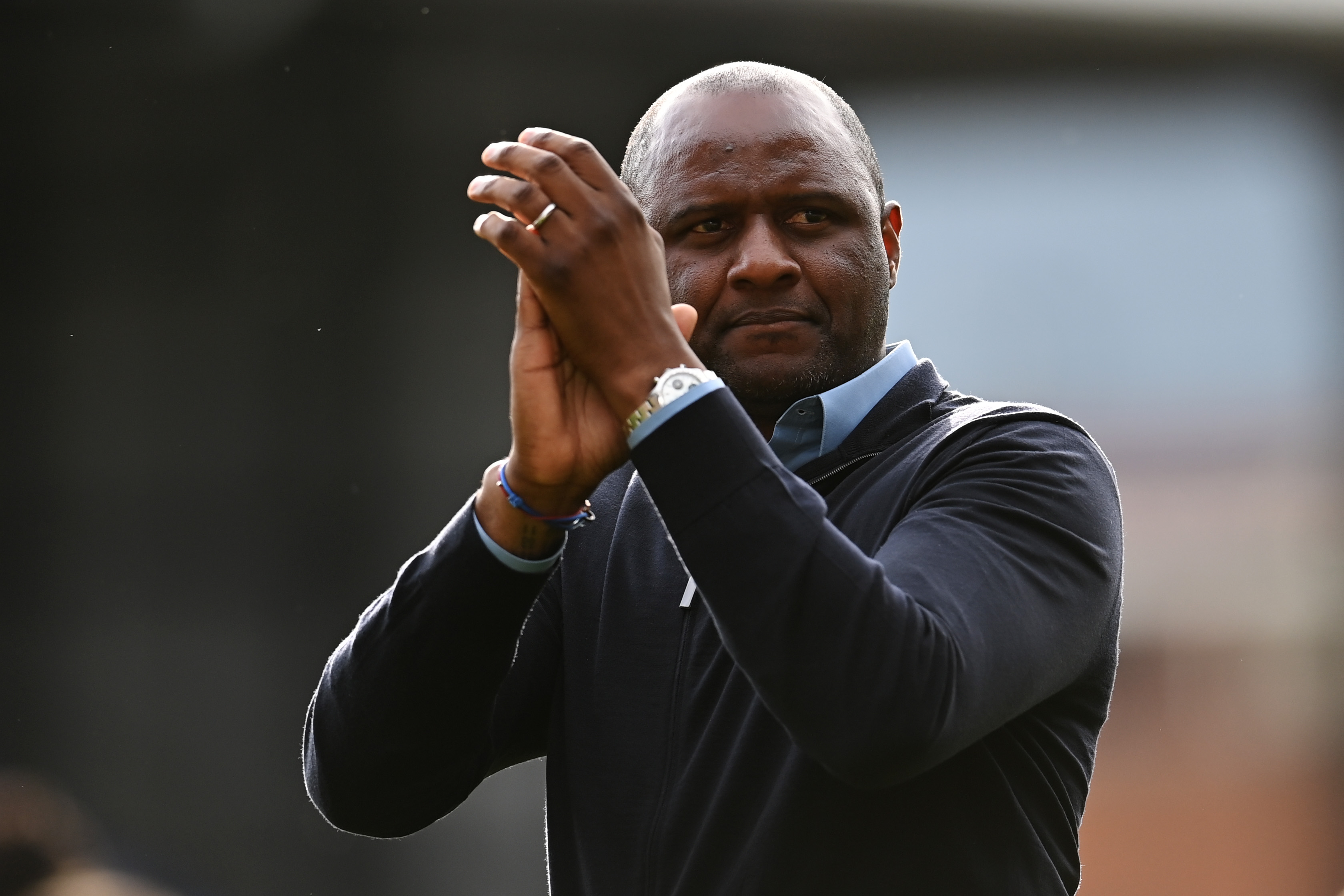 Patrick Vieira insists pitch invasions are ‘big issue’ as he reflects on Everton incident