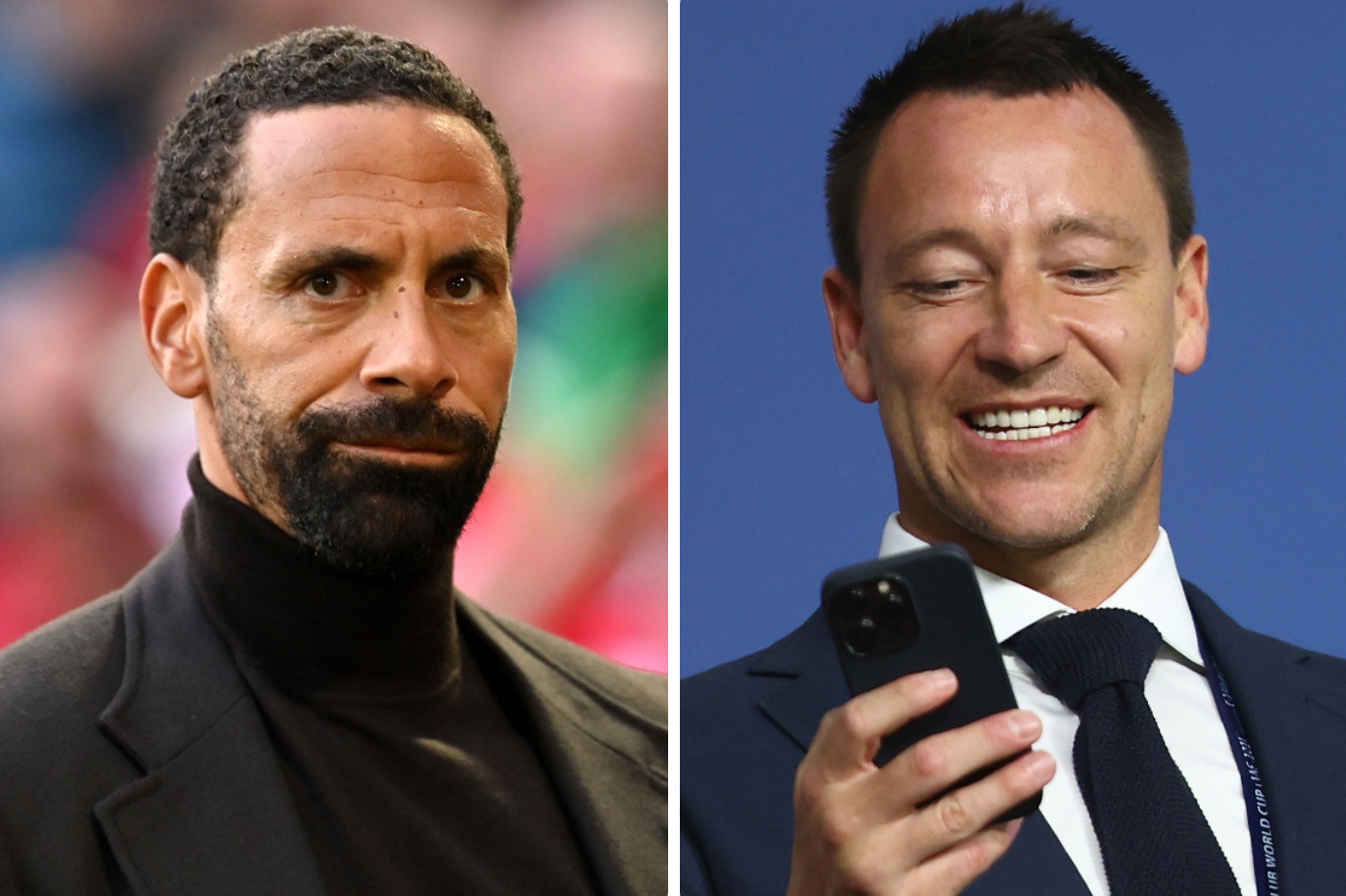 John Terry vs Rio Ferdinand: Chelsea and Man United legends in Twitter spat over top-five rankings