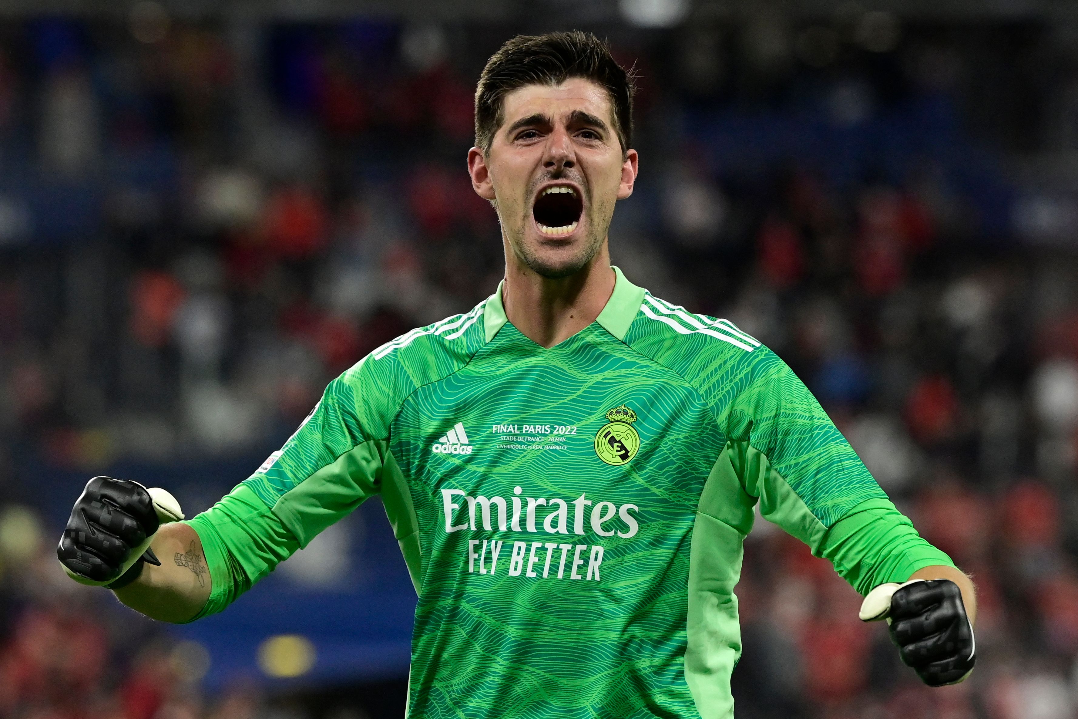 Thibaut Courtois tells English fans to ‘put respect on my name’ after stunning Champions League final display