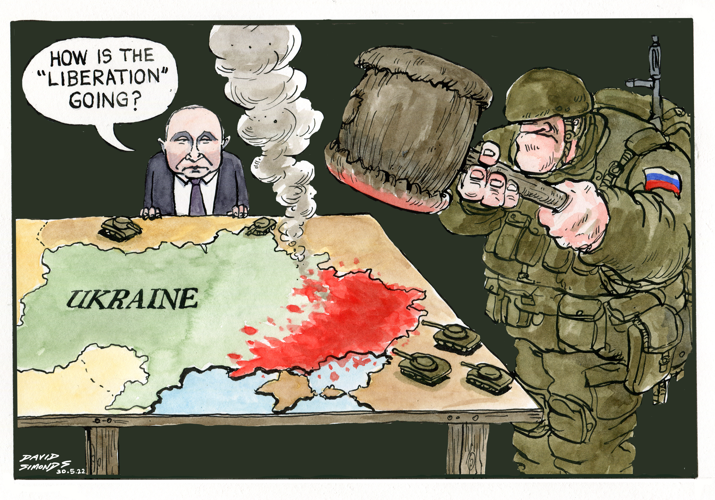 Evening Standard View: Amid calls to cede territory, the West must not reward Vladimir Putin’s aggression