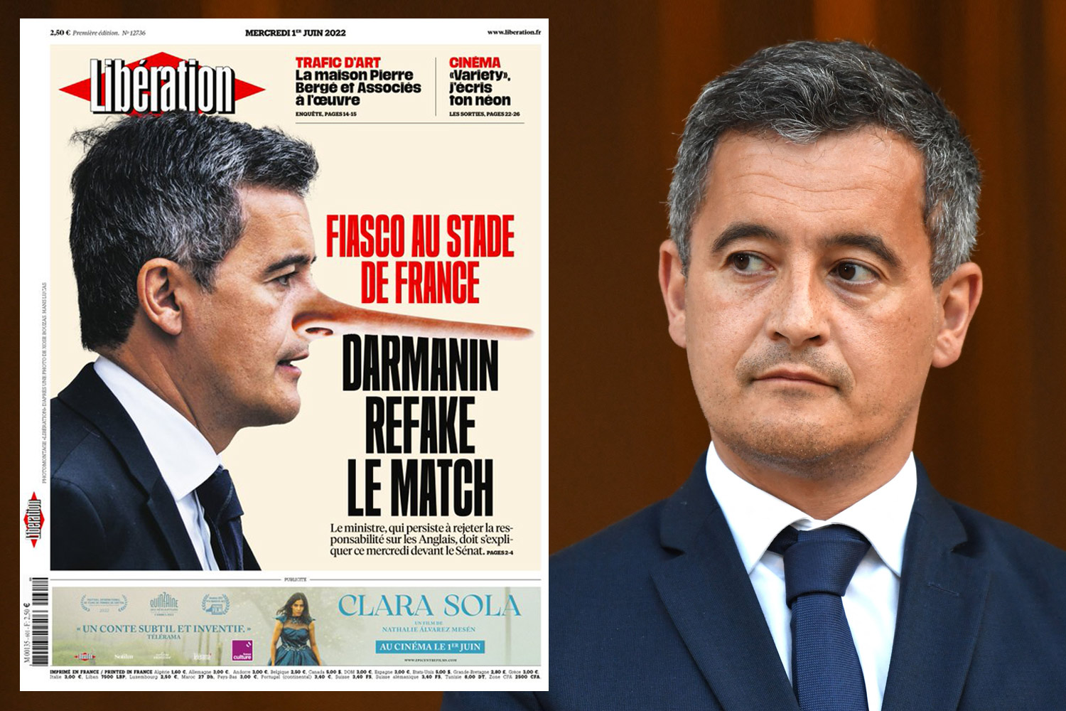 French newspaper portrays politician as Pinocchio in Liverpool fan row