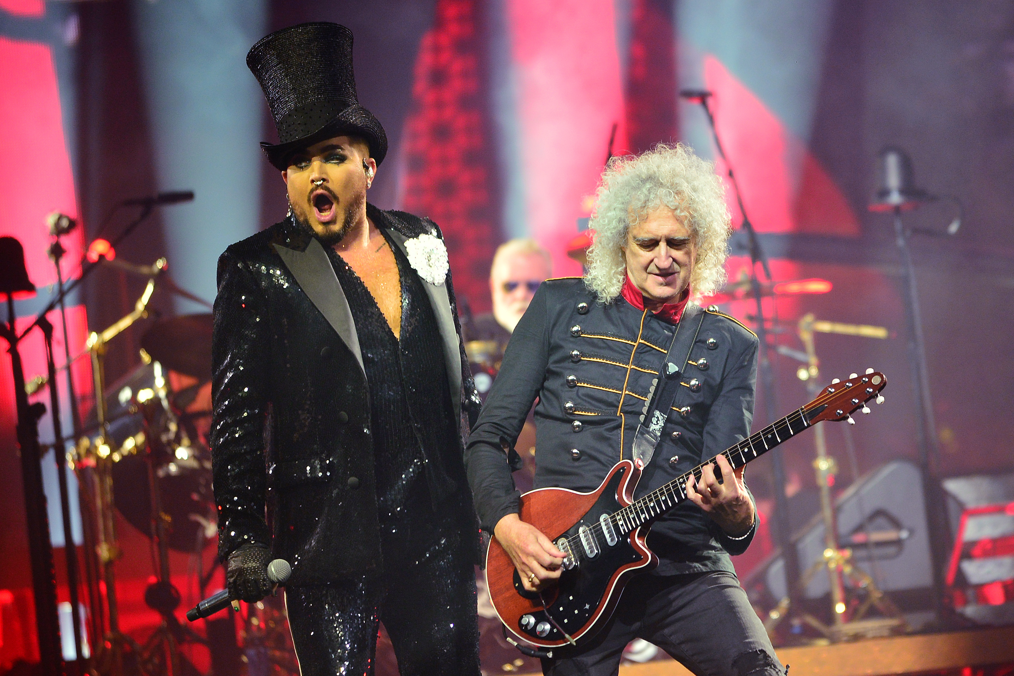 Queen + Adam Lambert Perform At O2 Arena
