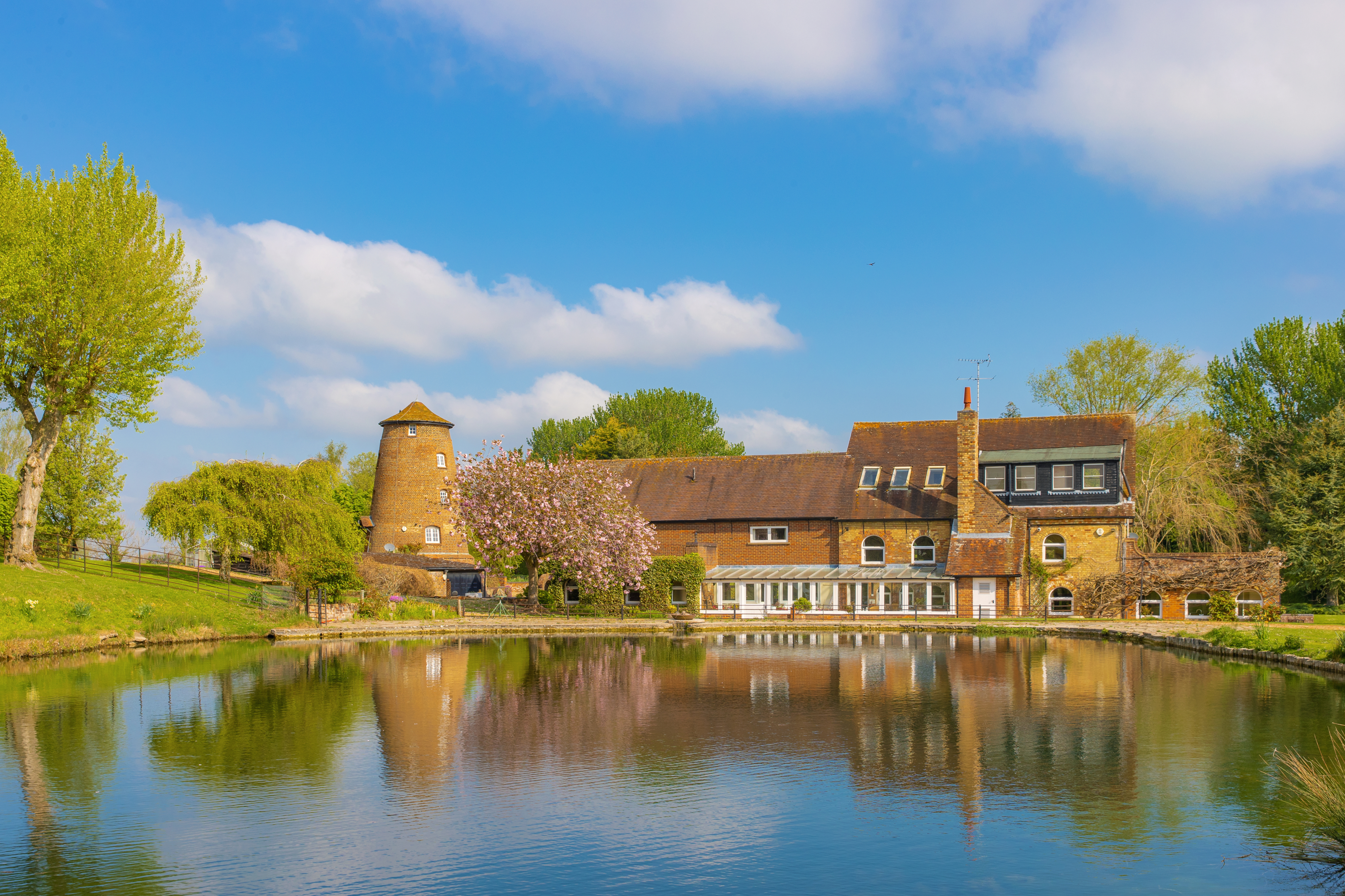 Historic water mill home near Bucks commuter town is for sale for the first time in 180 years